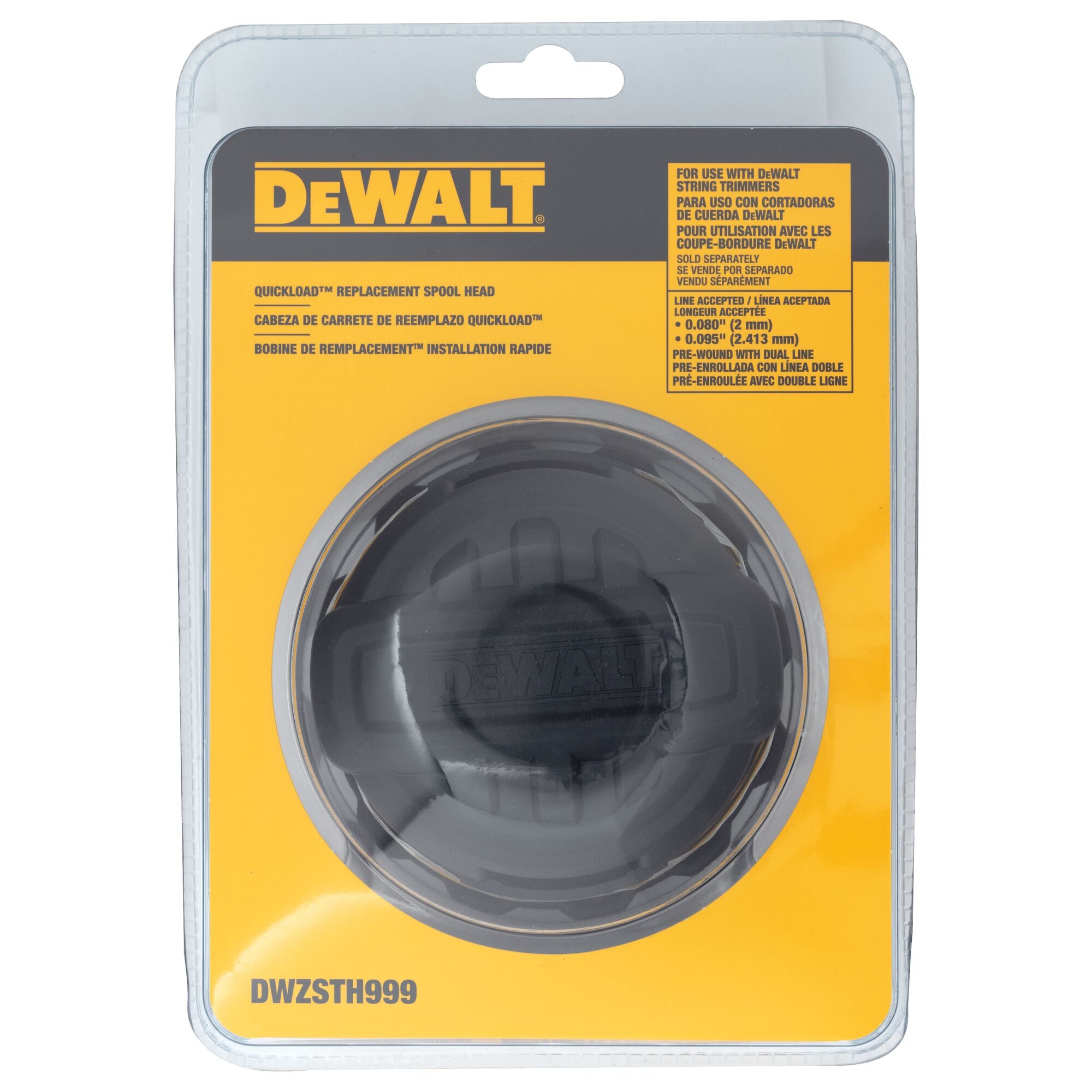 DEWALT DWZSTH999 QuickLoad Spool Head For DeWalt String Trimmers