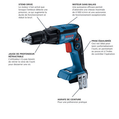 Bosch GTB18V-45N Professional Cordless Screwgun (Bare Tool)