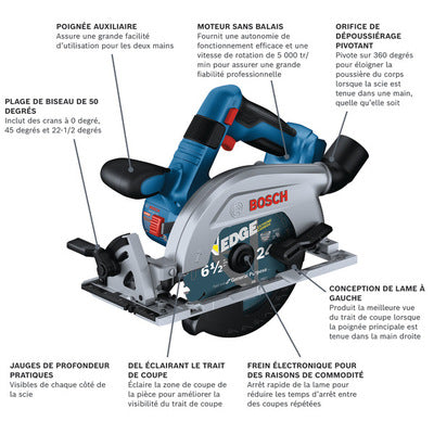 Bosch GKS18V-22LN Cordless Circular Saws (Bare Tool)