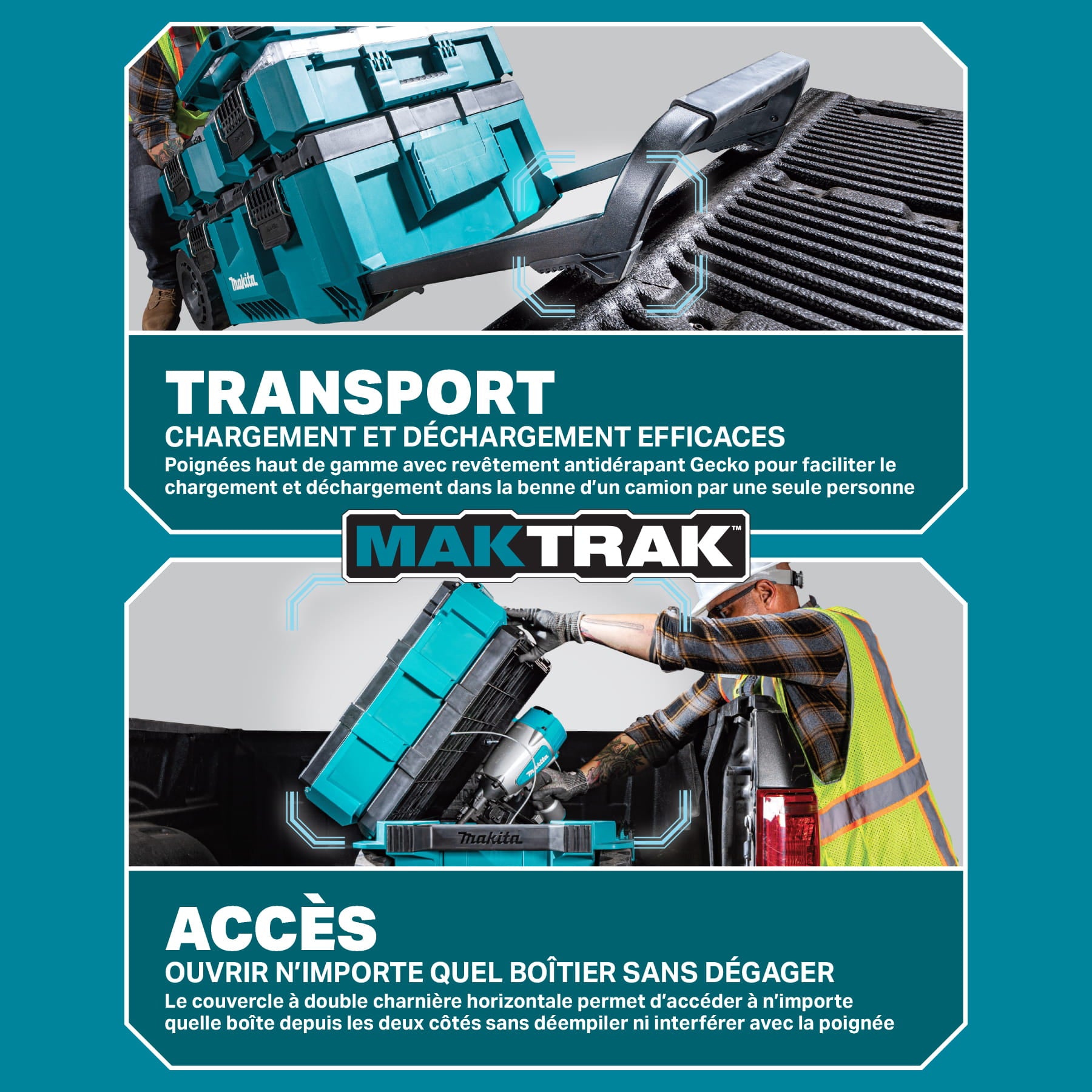 Makita Maktrak™ T-92025 10 Inches Molle Panel Divider (For T-90009/T90015)