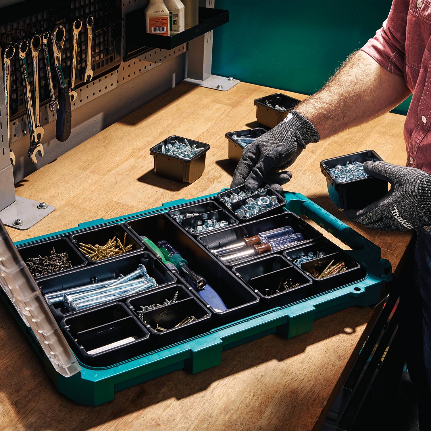 Makita Maktrak™ T-92271 4Pc Deep Standard Upper Bin and Divider Set (For T-90043/T-90065)