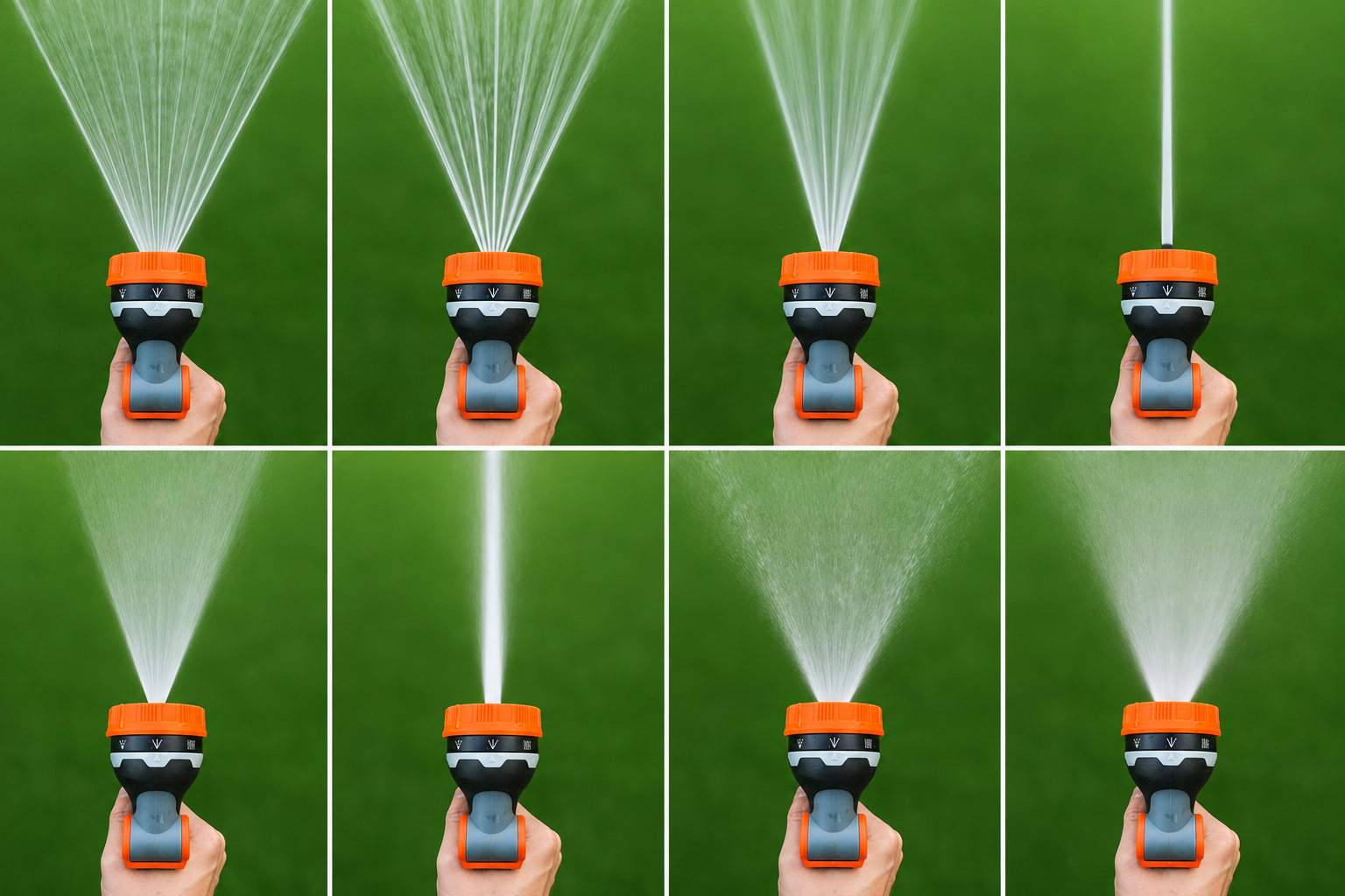 DuraDrive 8-Pattern Garden Hose Spray Nozzle