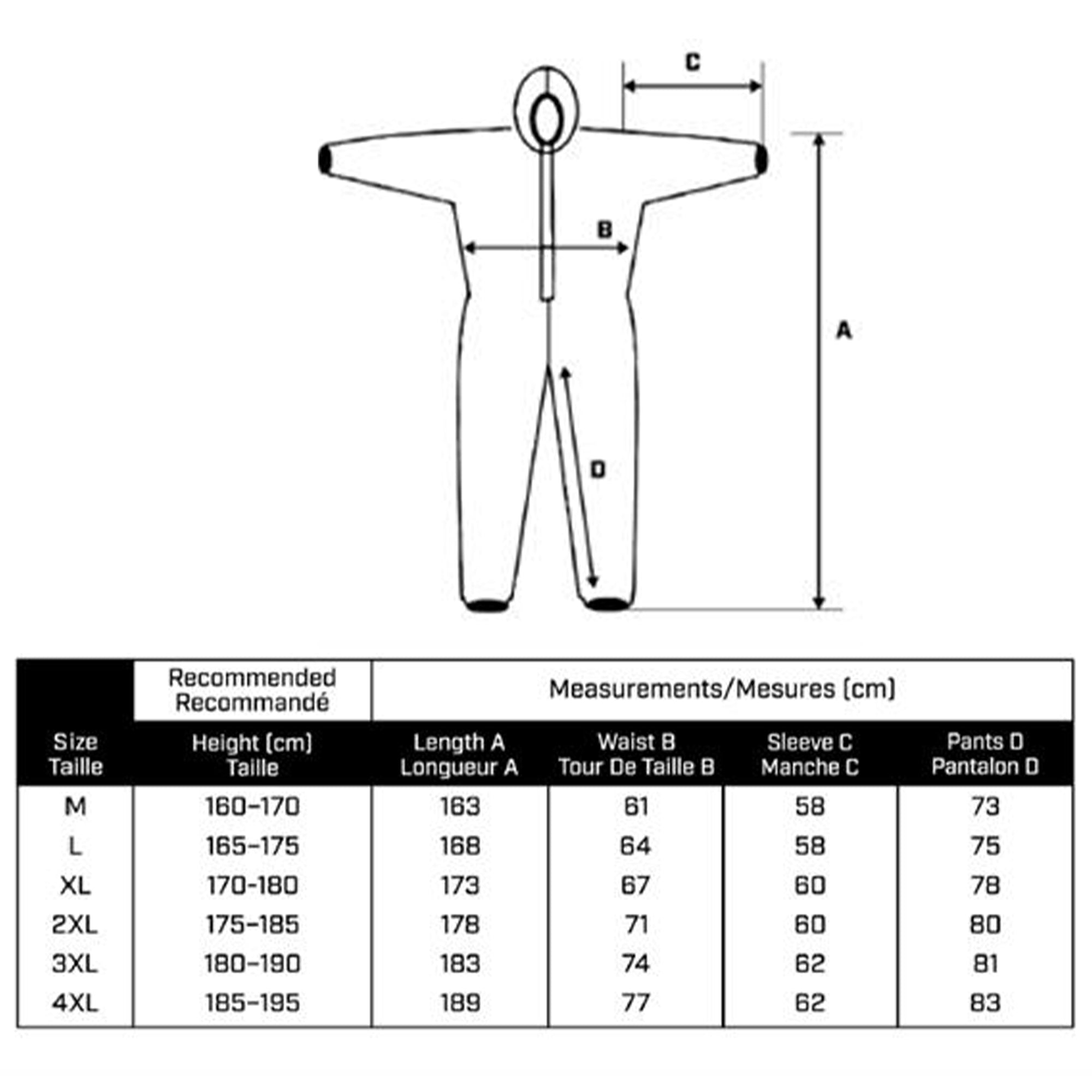 DuraDrive Disposable White Painters Coverall Suit