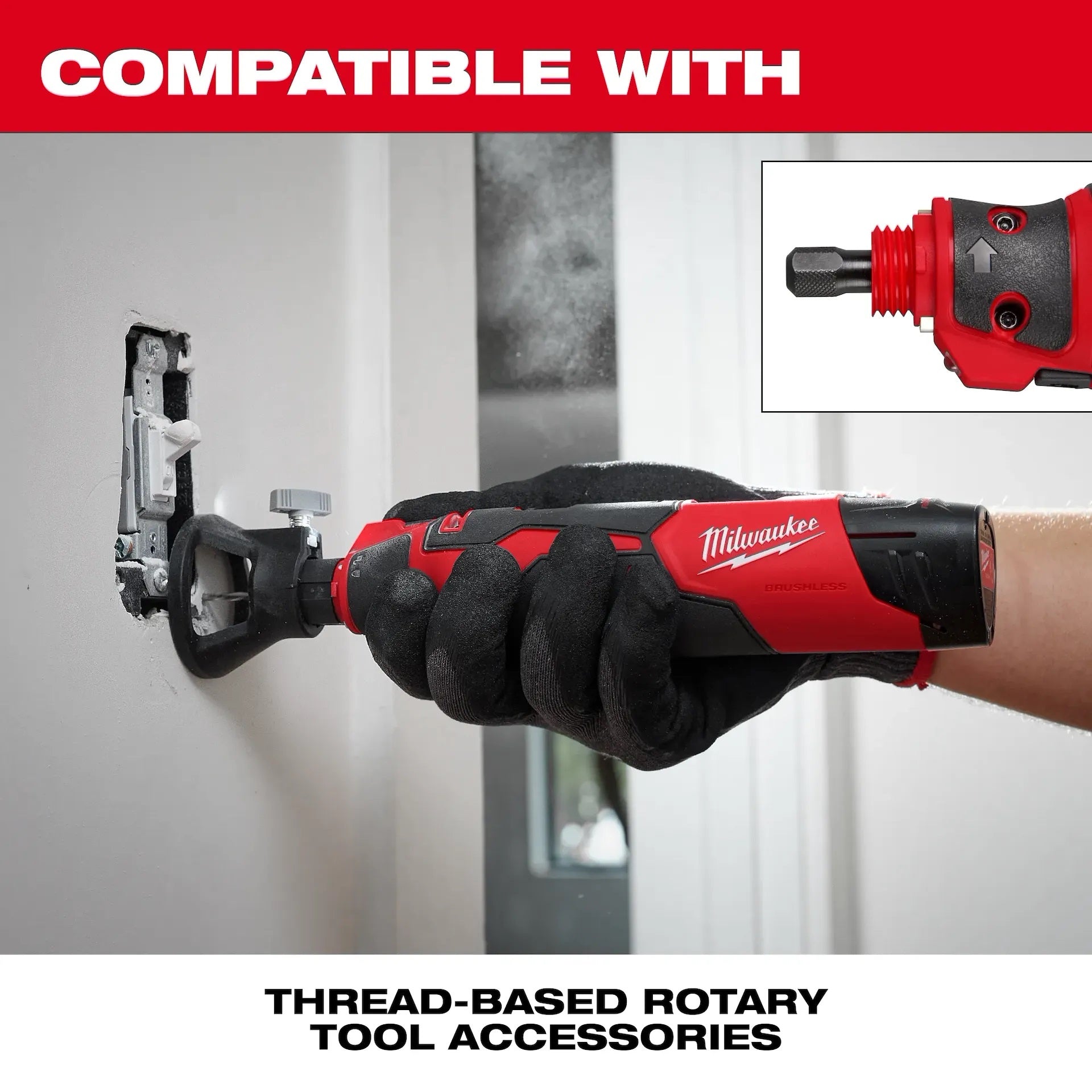 Milwaukee 2525-20 M12™ Brushless Rotary Tool
