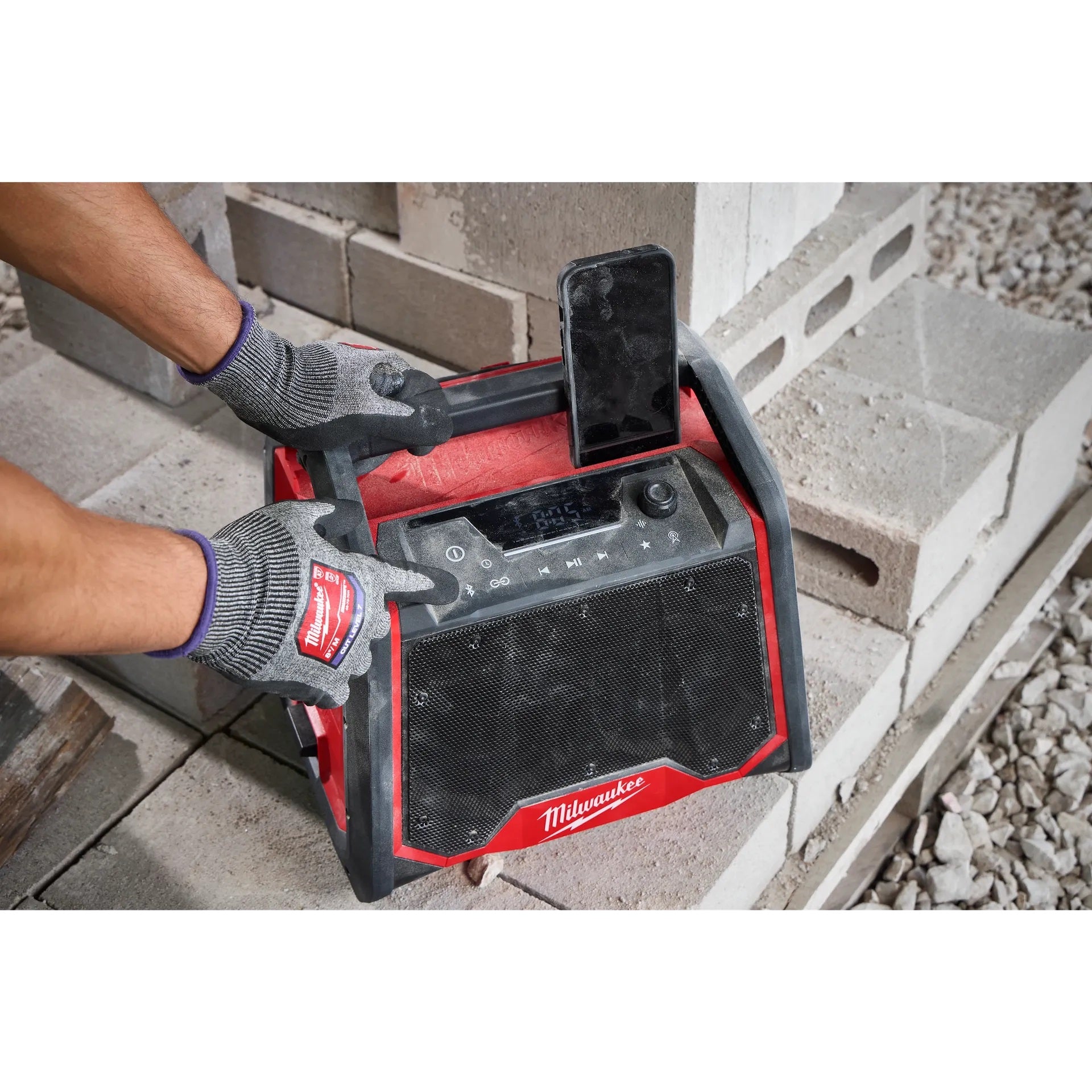 Milwaukee 2956-20 M18 Bluetooth Jobsite Radio + Charger