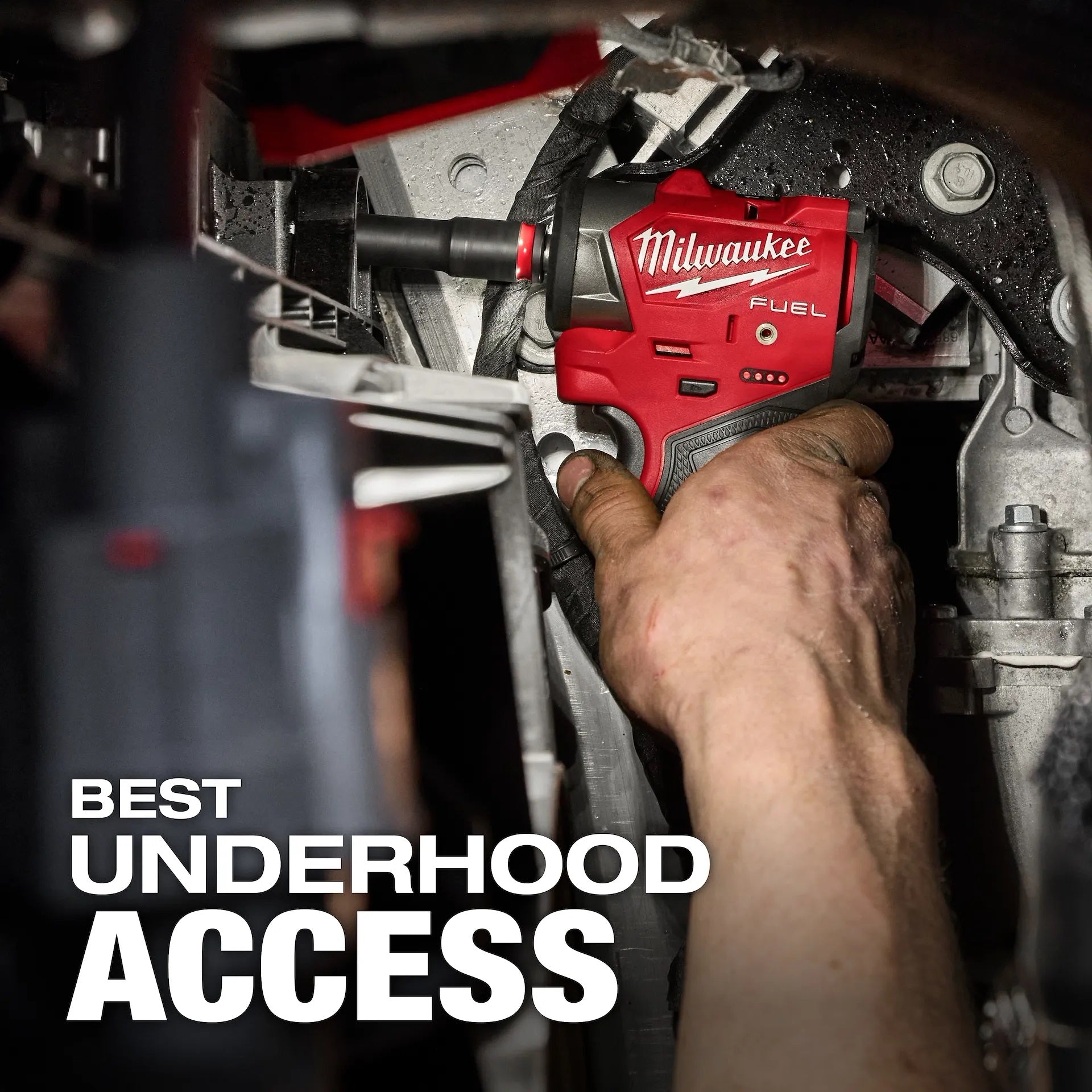 Milwaukee 3049-20 M12 FUEL 3/8in Sub-Compact Impact Wrench with Friction Ring (Tool Only)