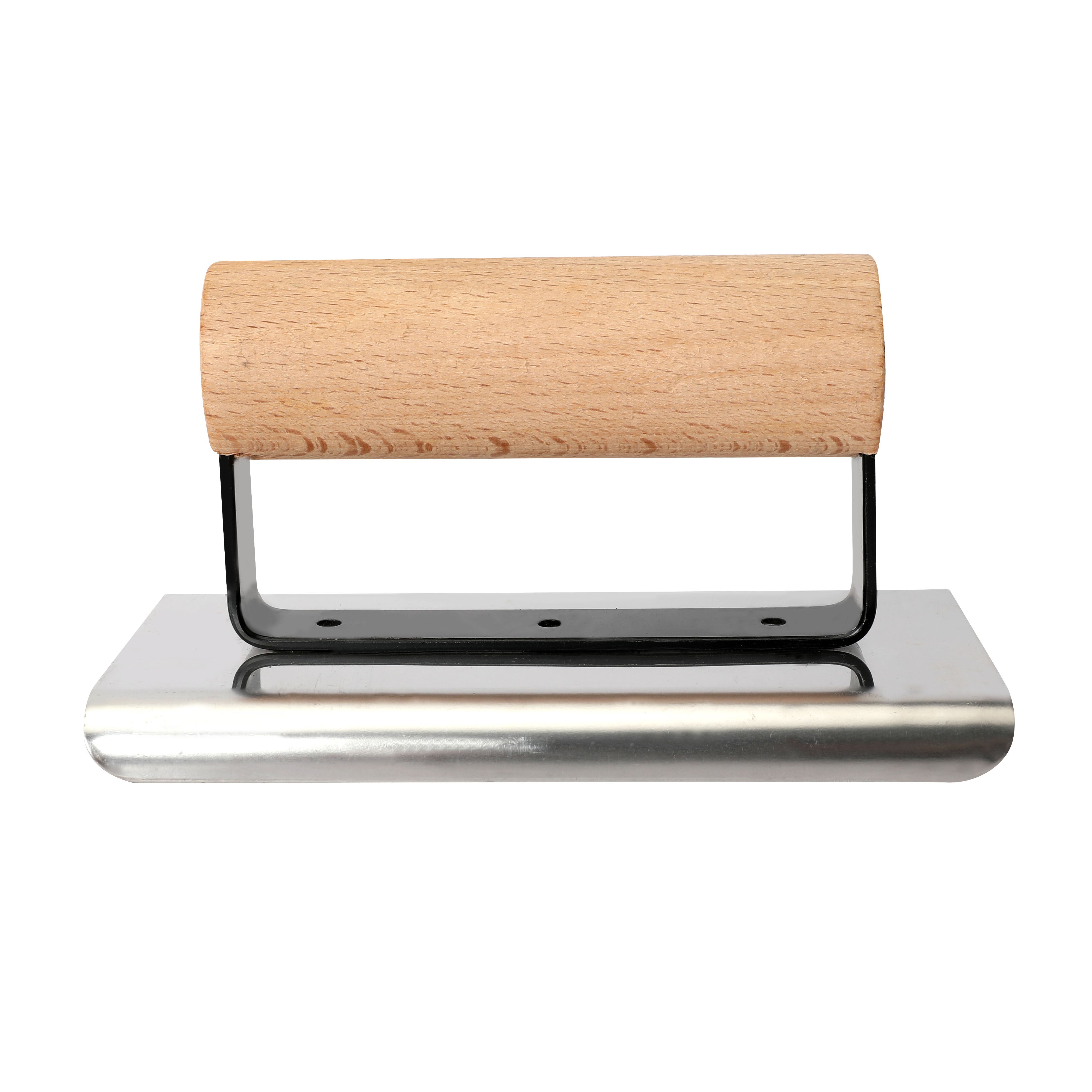 Goldblatt Stainless Steel Edger With Wooden Handle 3/8in. x 1/2in.