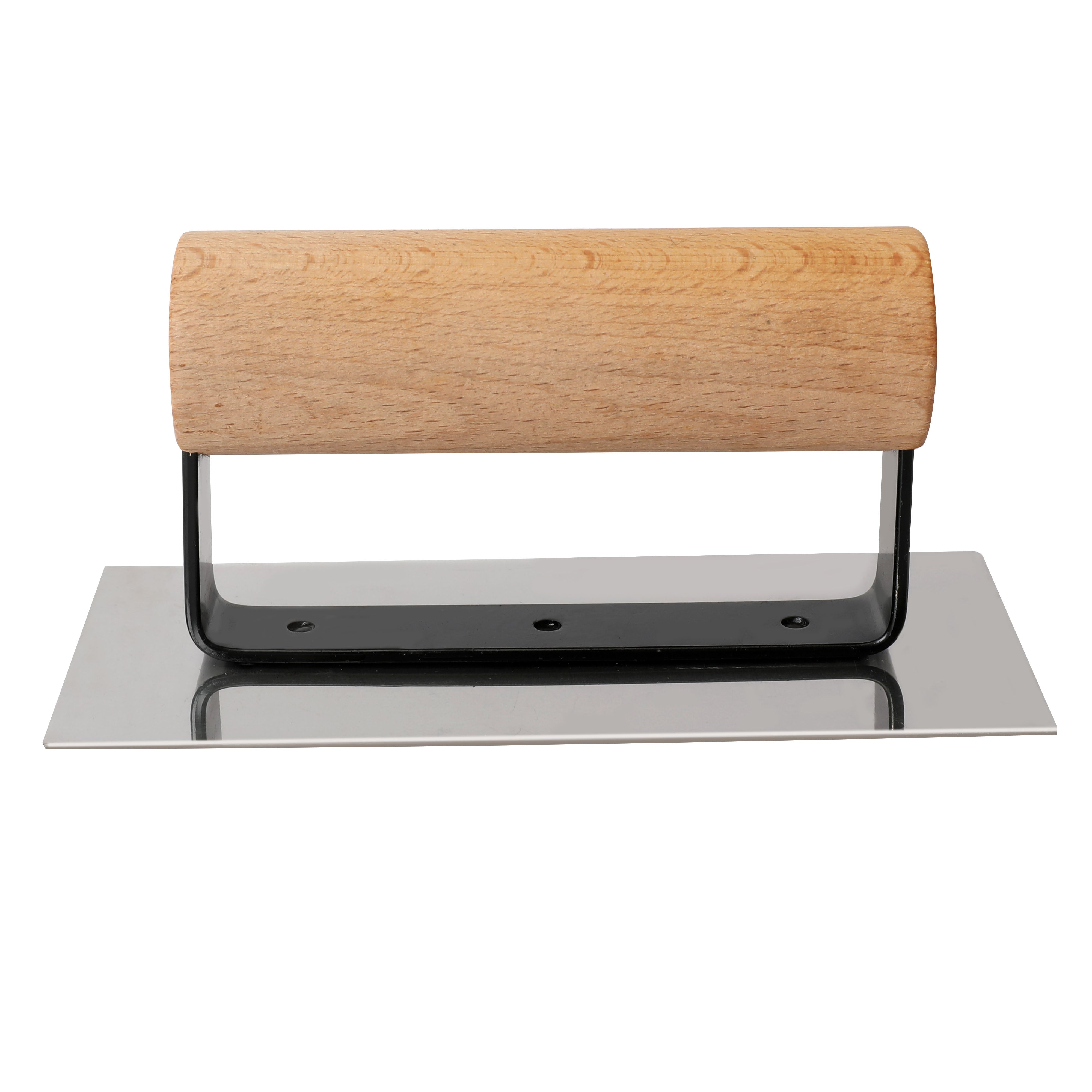 Goldblatt Stainless Steel Edger With Wooden Handle 3/8in. x 1/2in.