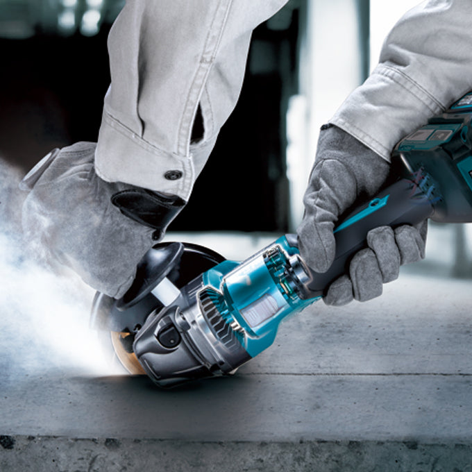 MAKITA GA029GZ 40Vmax XGT BL 5 InchesAngle Grinder w/AWS, Paddle Switch,Tool Only
