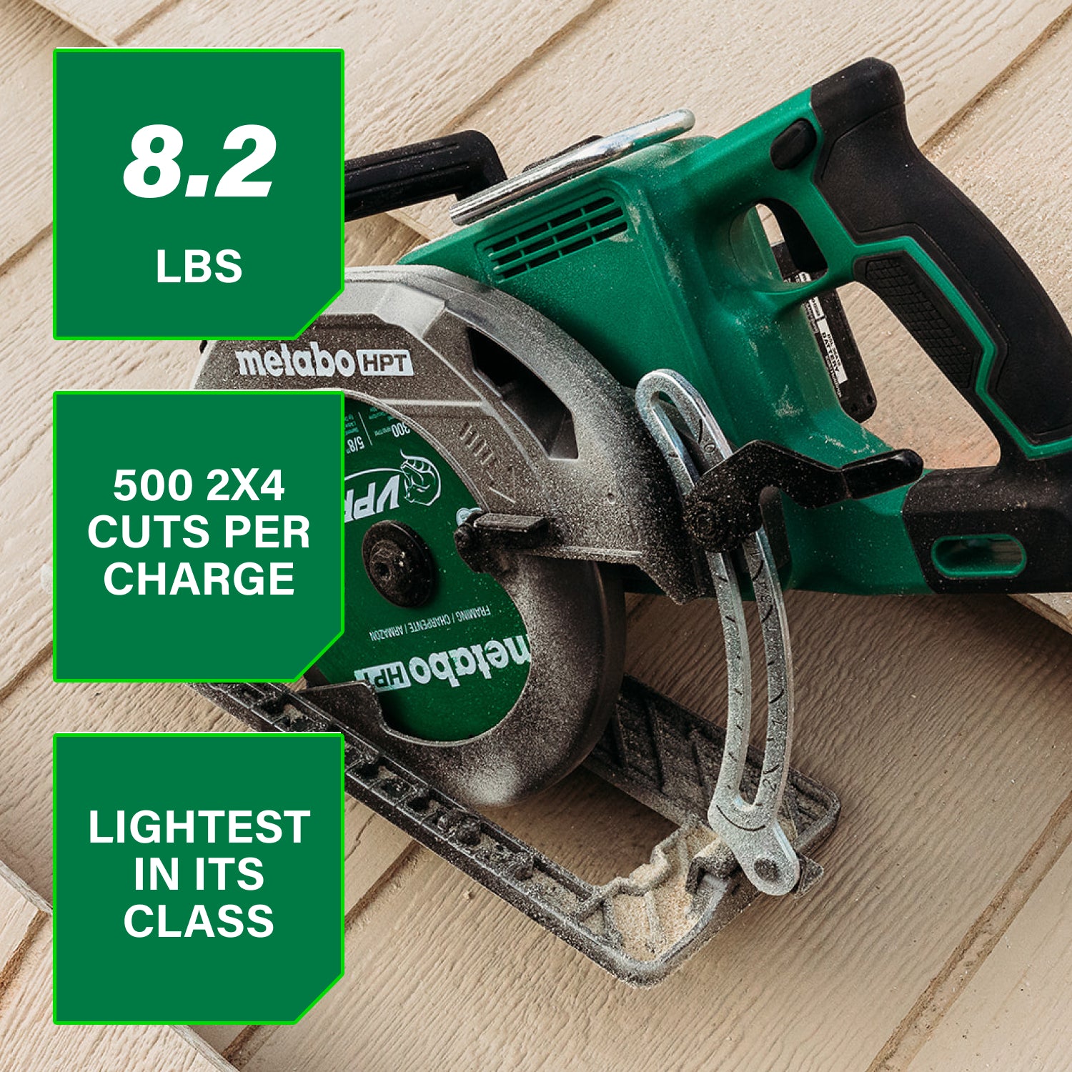 Metabo HPT C3607DWAM 36V MV Rear Handle Circular Saw 7-1/4 Inches  (Tool Only)