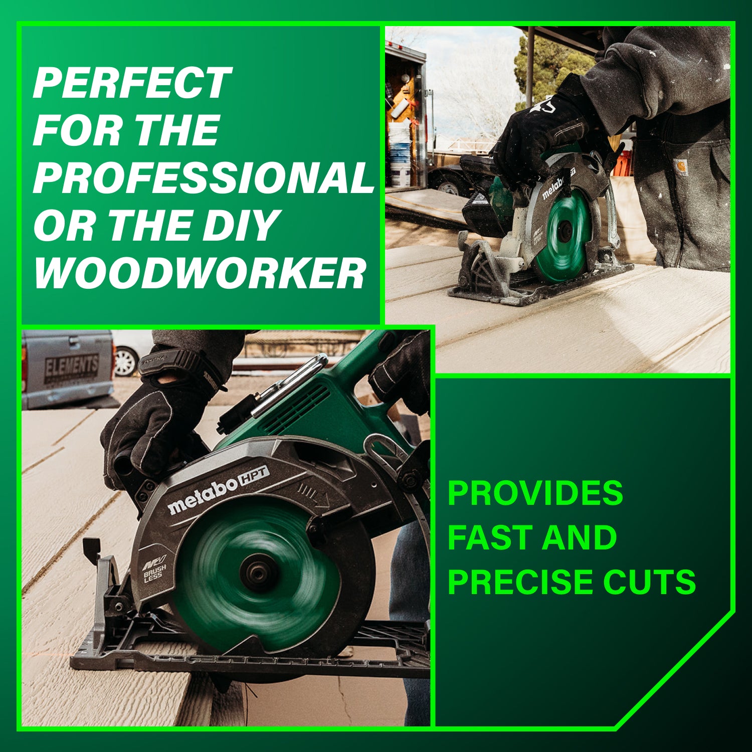 Metabo HPT C3607DWAM 36V MV Rear Handle Circular Saw 7-1/4 Inches  (Tool Only)