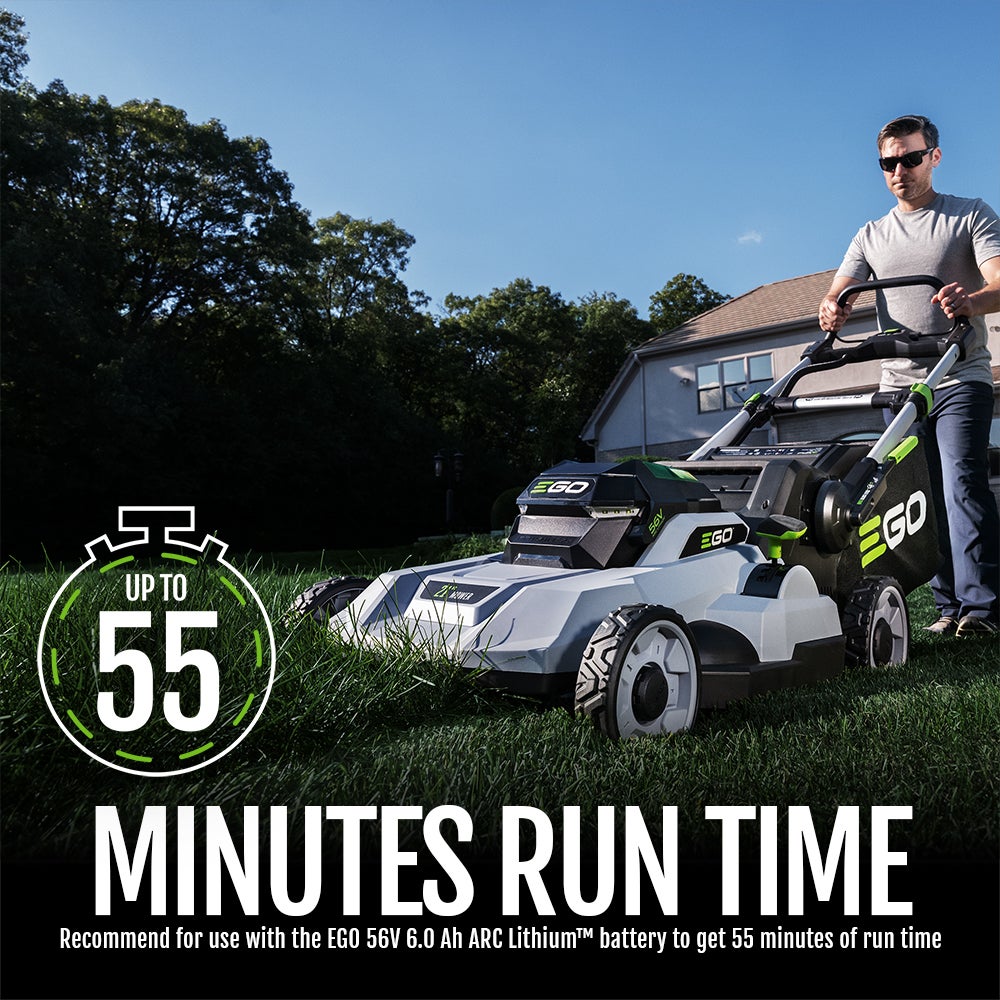 EGO LM2114 56V POWER+ 21 In. Push Mower Kit  (w/6.0Ah Battery)