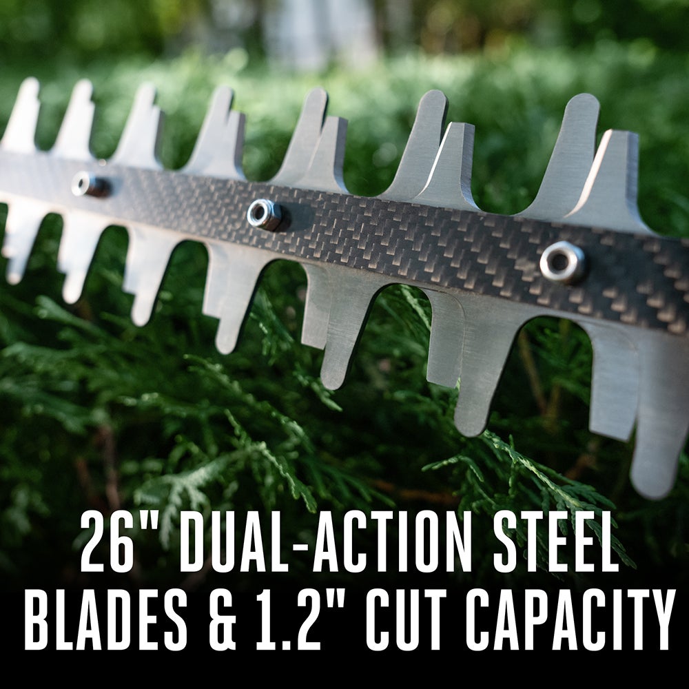 EGO HT2601 56V POWER+ 26 in. Hedge Trimmer Kit (w/2.5Ah Battery)