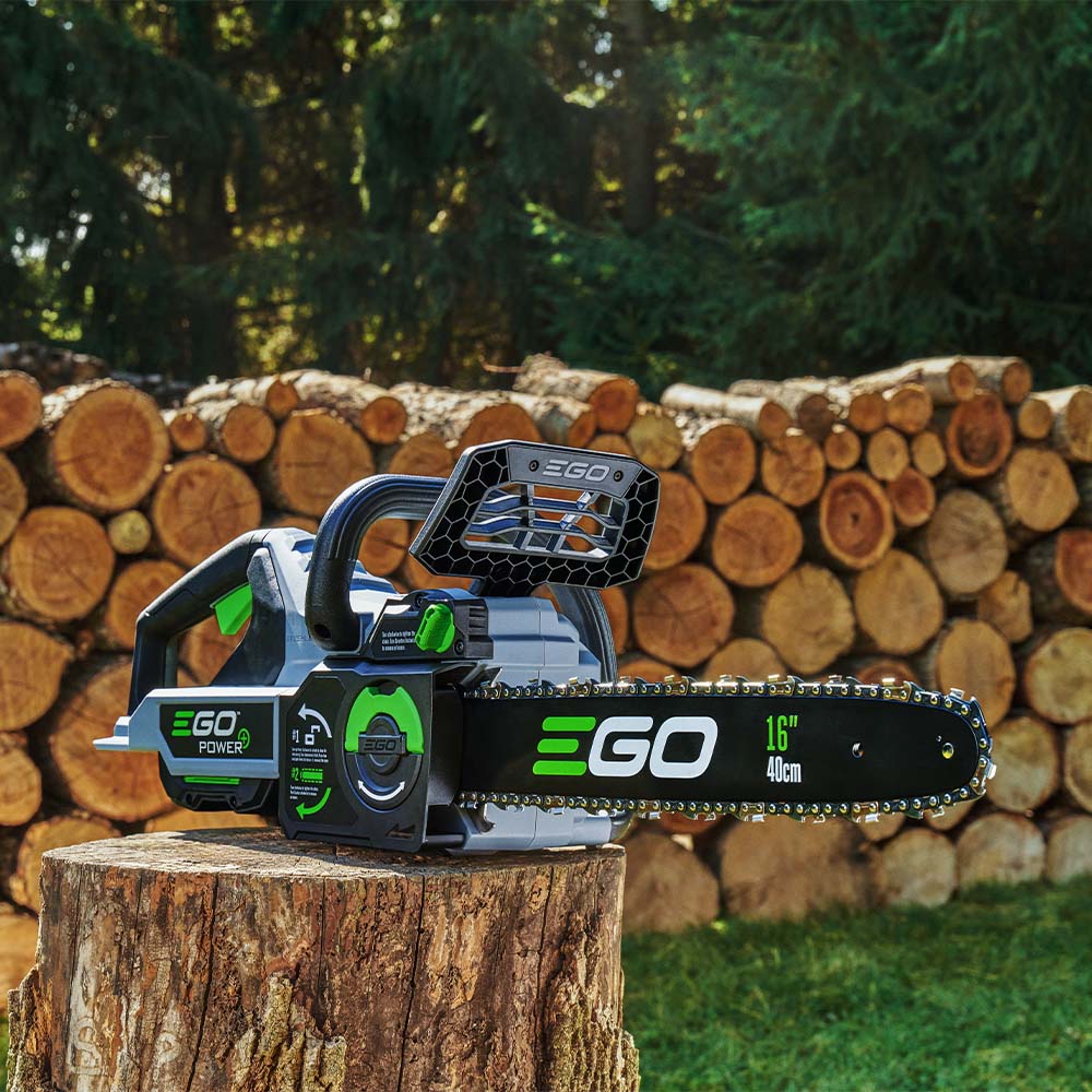 EGO CS1613 56V POWER+ 16 in. Chainsaw Kit (40CC equivlant, w/2.5Ah Battery)