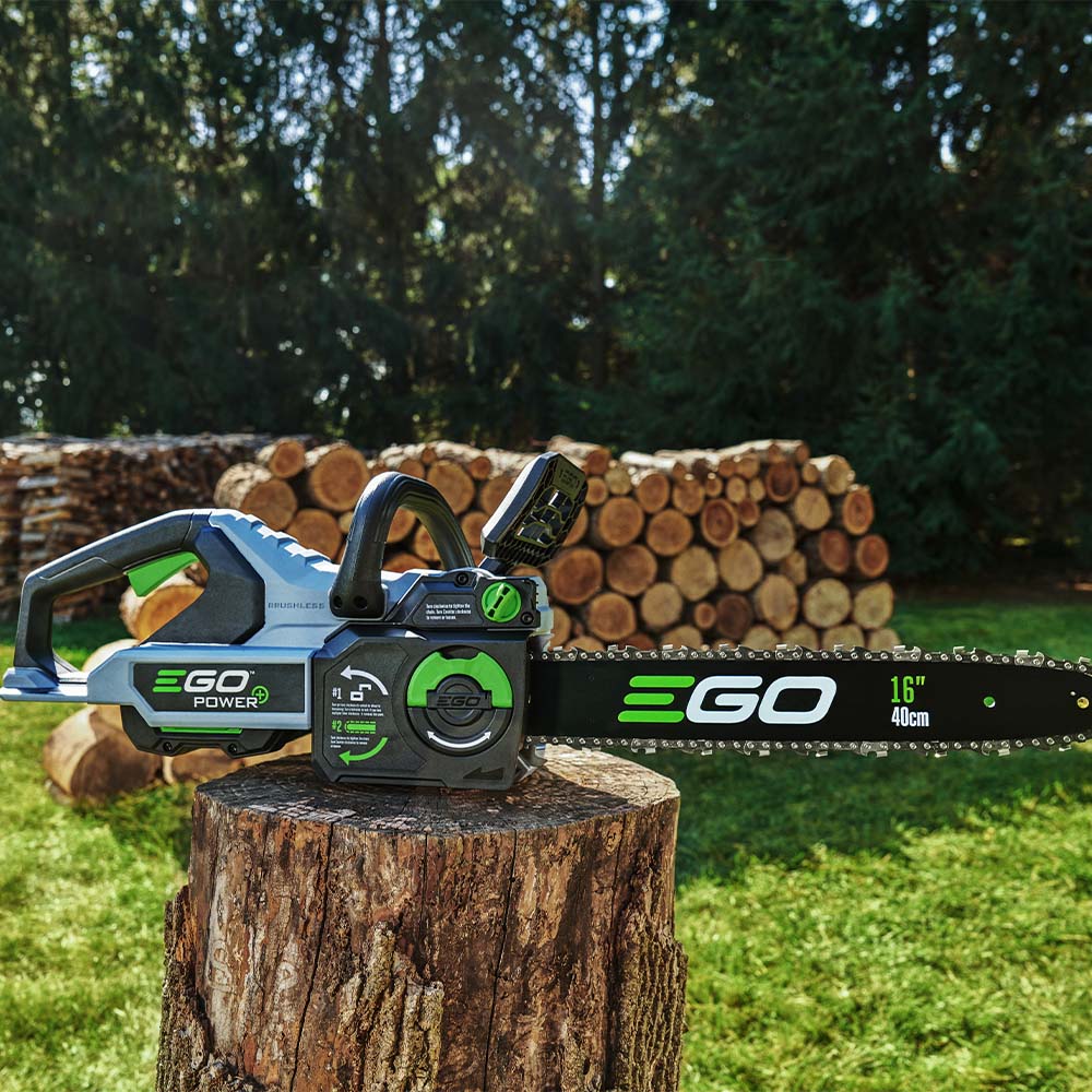 EGO CS1613 56V POWER+ 16 in. Chainsaw Kit (40CC equivlant, w/2.5Ah Battery)