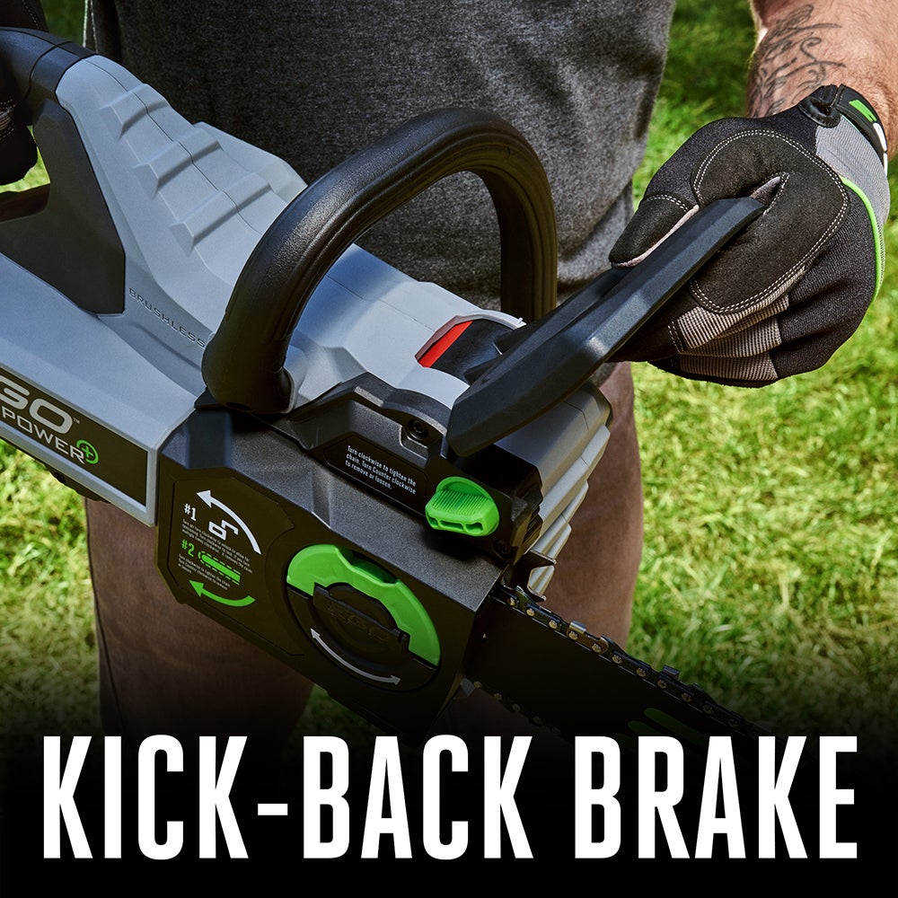 EGO CS1613 56V POWER+ 16 in. Chainsaw Kit (40CC equivlant, w/2.5Ah Battery)