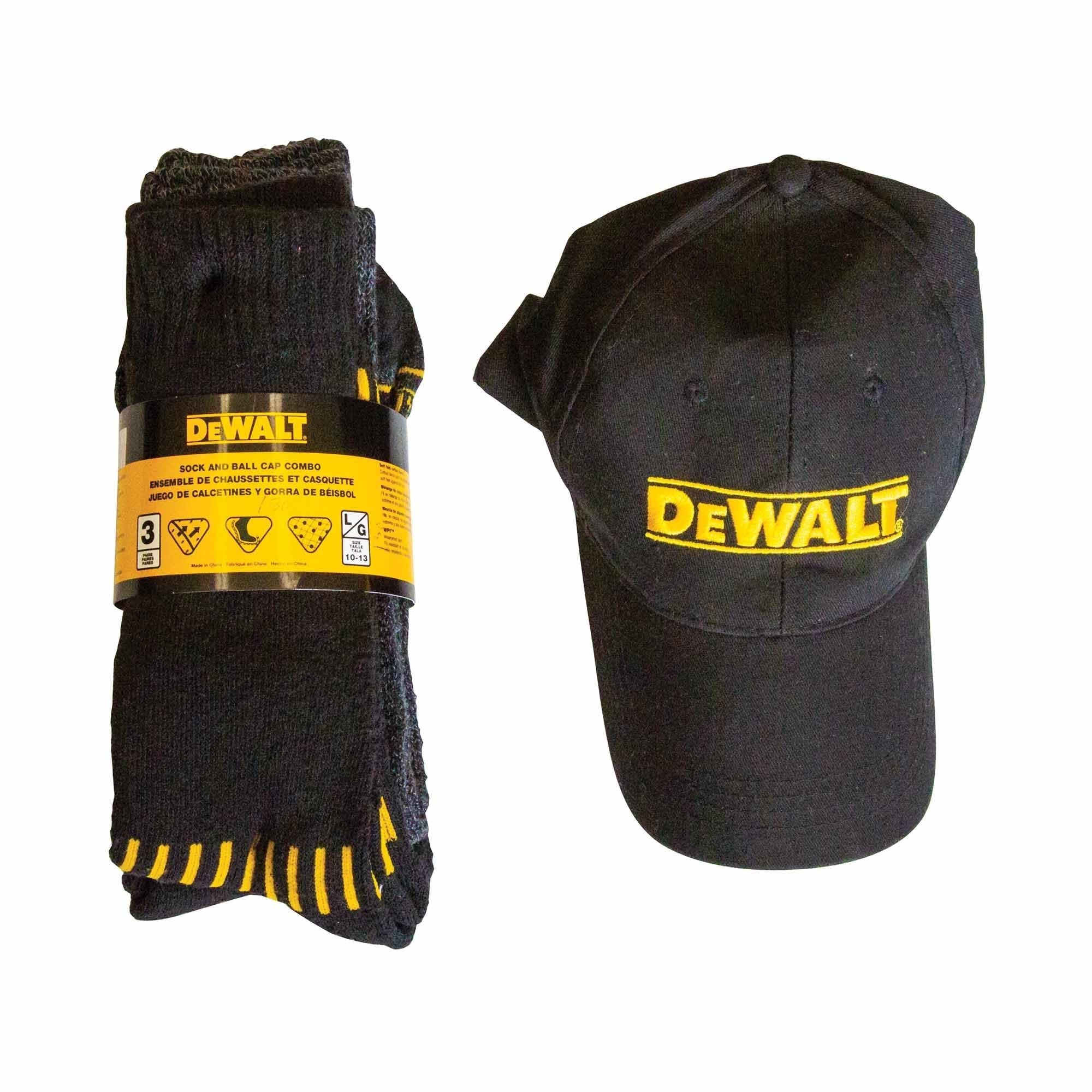 🎁 DEWALT DXSC130 SOCK AND BALL CAP COMBO (100% off)