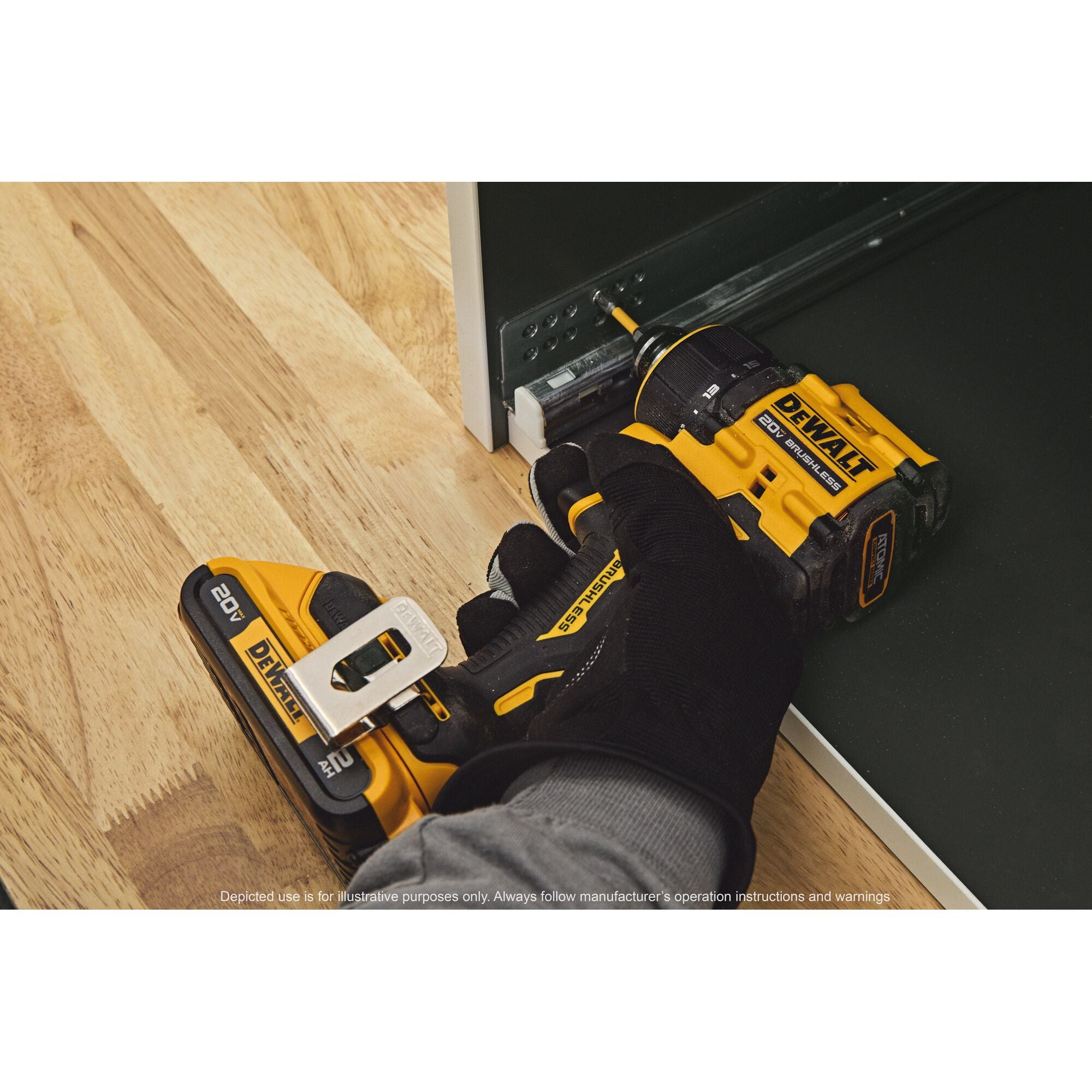 DeWalt DCD803B 20V 4-In-1 Multi-Head Drill Driver (Tool Only)