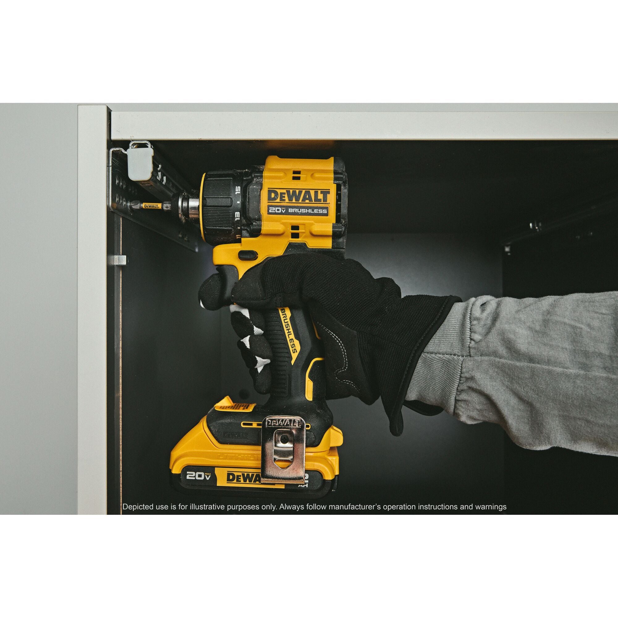 DeWalt DCD803B 20V 4-In-1 Multi-Head Drill Driver (Tool Only)