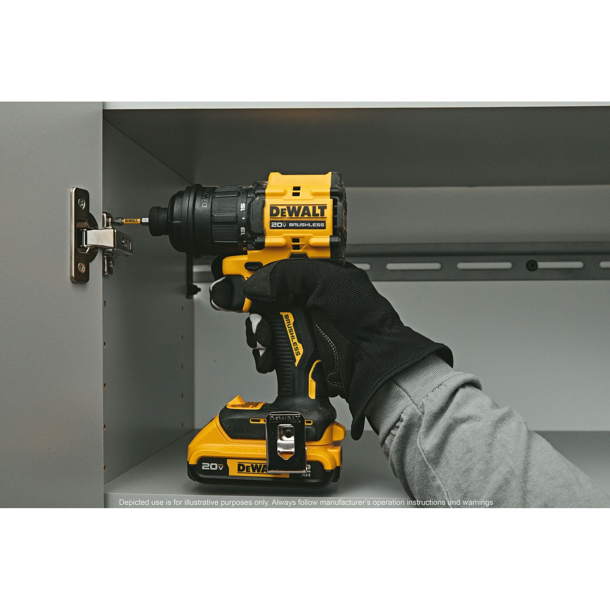 DeWalt DCD803B 20V 4-In-1 Multi-Head Drill Driver (Tool Only)