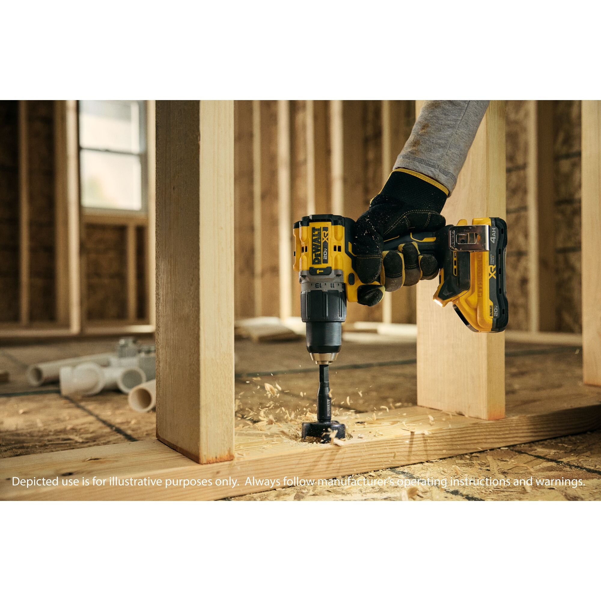 DEWALT DCD806B 20V MAX* XR Brushless Cordless 1/2 in. Hammer Drill (Tool Only)