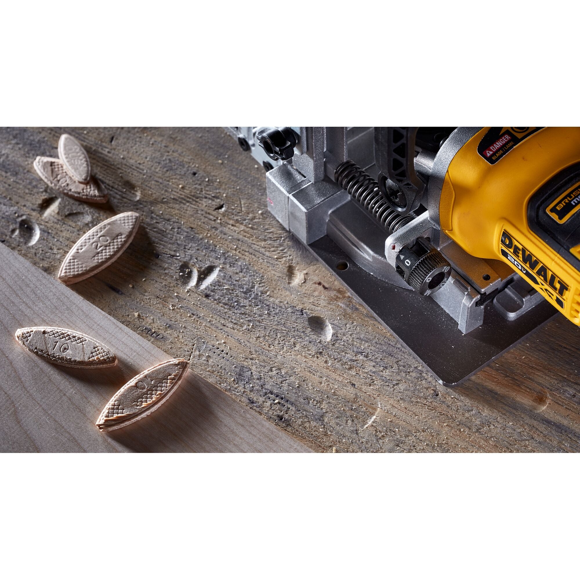 DeWalt DCW682B 20V MAX* XR Brushless Biscuit Joiner (Tool Only)