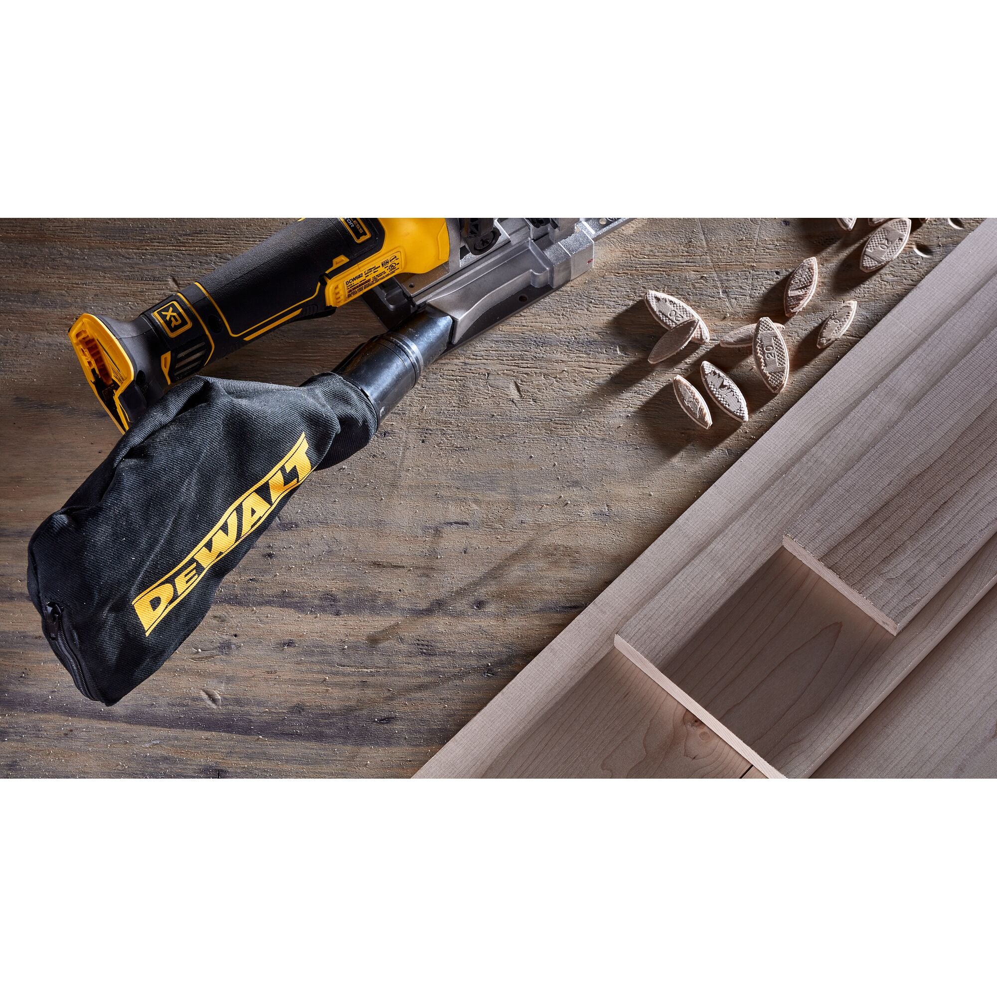 DeWalt DCW682B 20V MAX* XR Brushless Biscuit Joiner (Tool Only)
