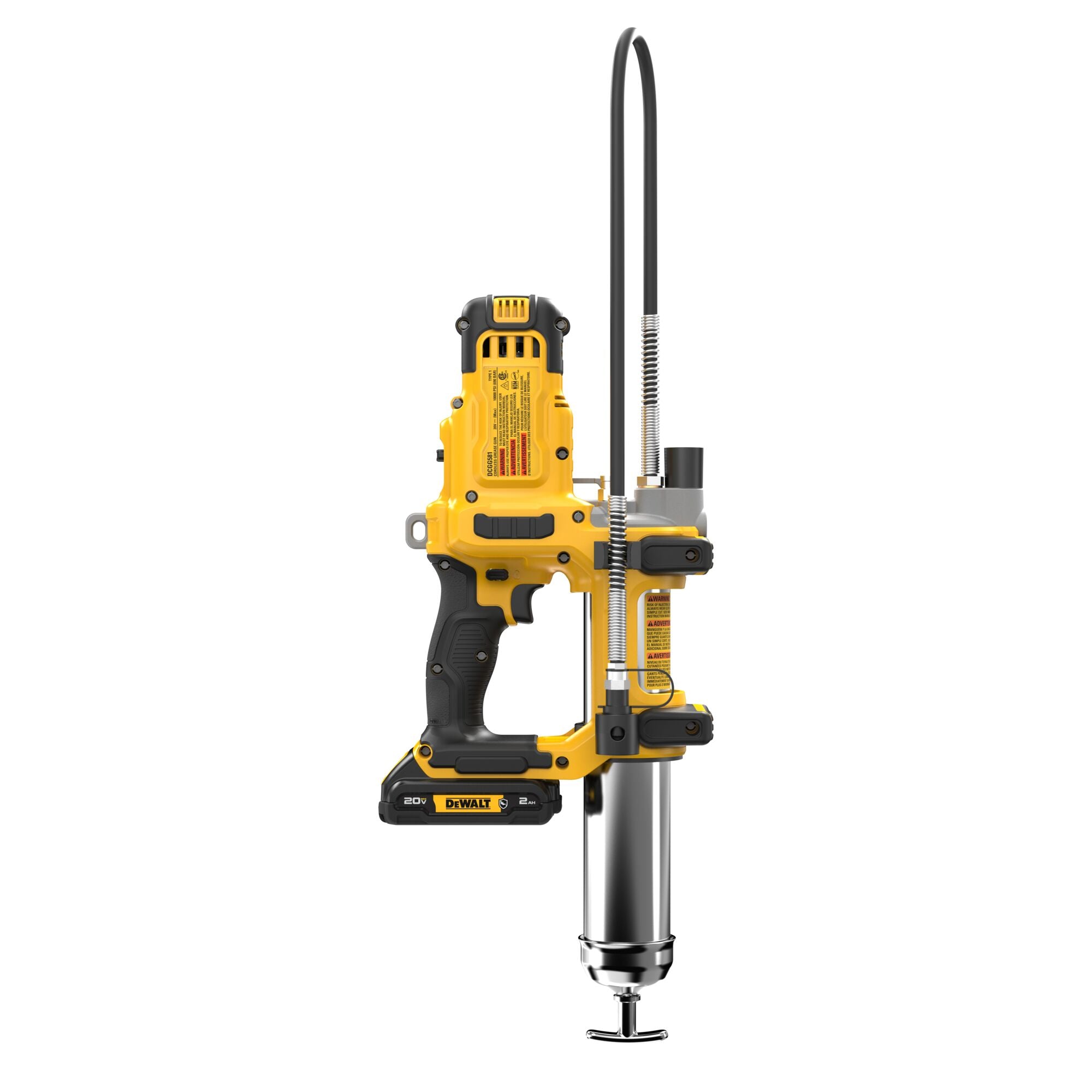 DeWalt DCGG581GD1 20V Gen2 Grease Gun Kit 2.0Ah