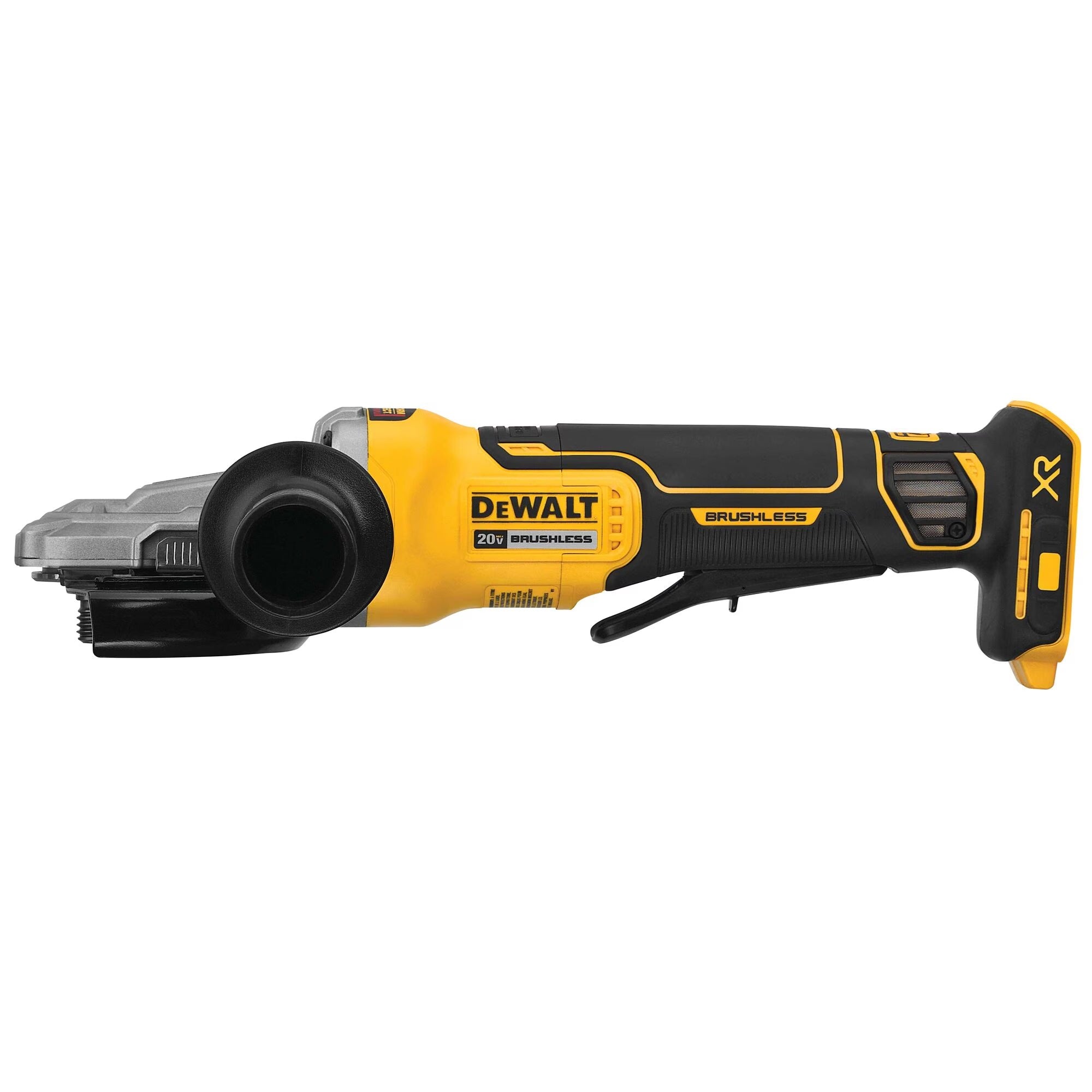 DeWalt DCG413FB 20V MAX 5 in. Flathead Paddle-Switch Small Angle Grinder w/KICKBACK BRAKE(Tool Only)