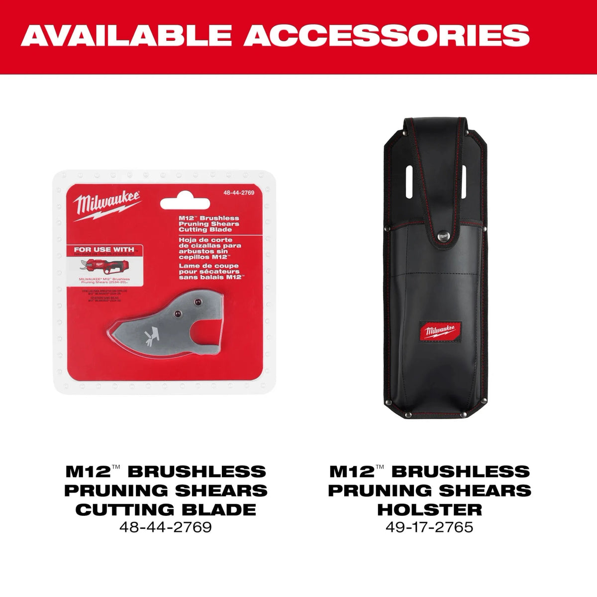 Milwaukee 2534-20 M12 Pruning Shears Bare