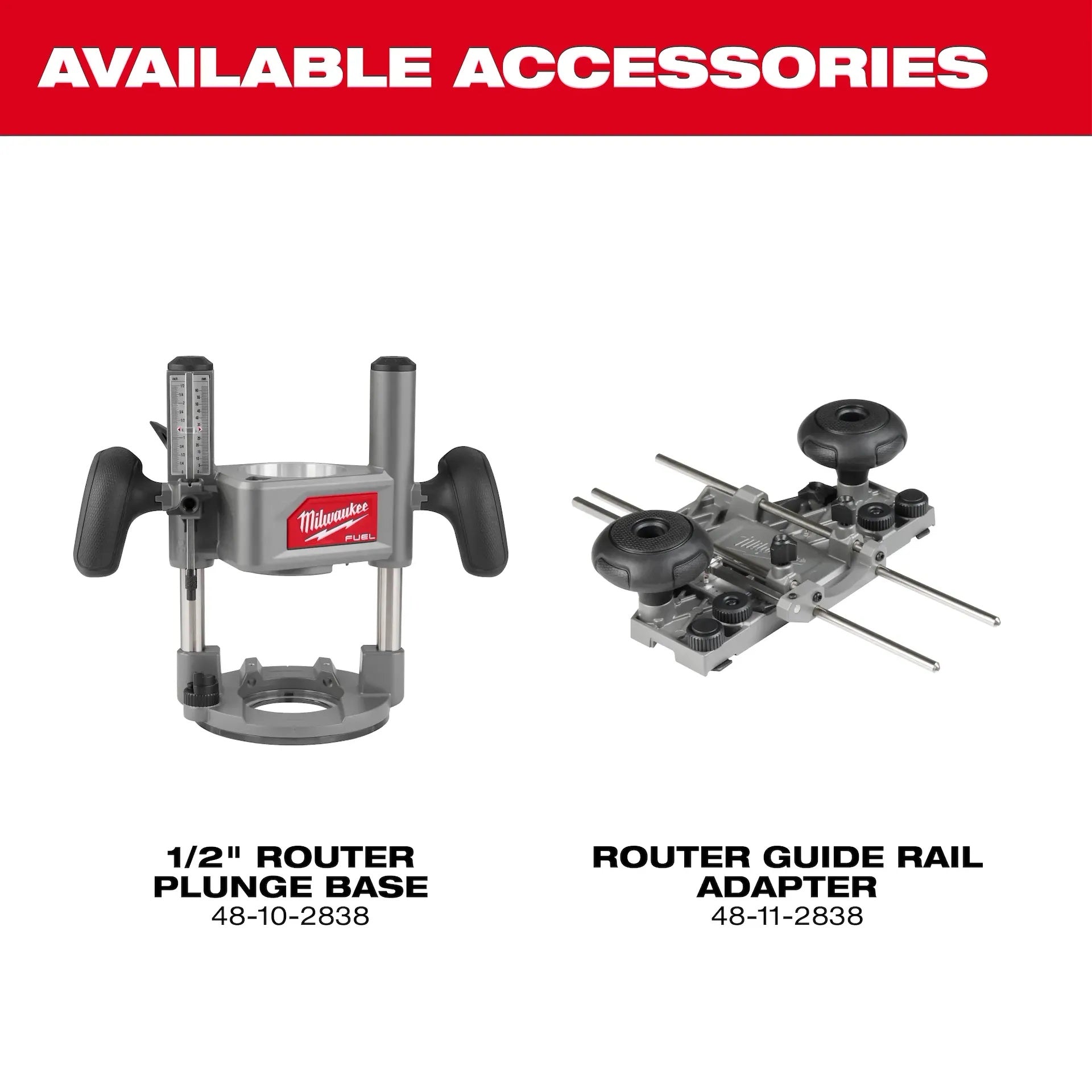 Milwaukee 2838-20 M18 Fuel Router Bare 1/2 in.