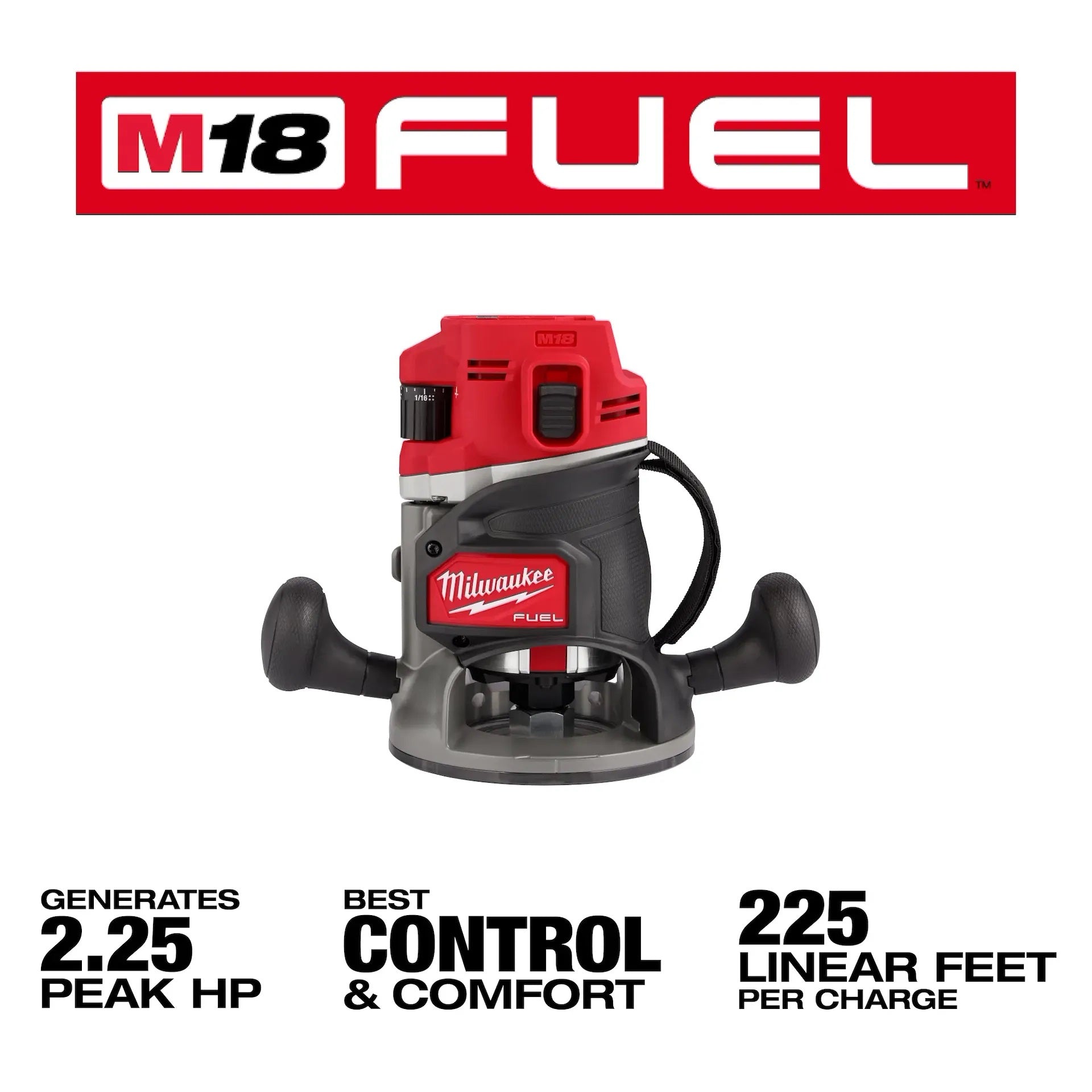 Milwaukee 2838-20 M18 Fuel Router Bare 1/2 in.