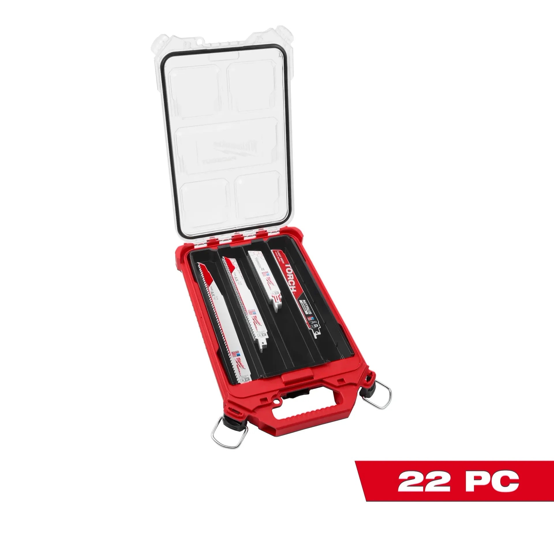 Milwaukee 49-22-5640 Packout Sawzall Blade Set 22Pc
