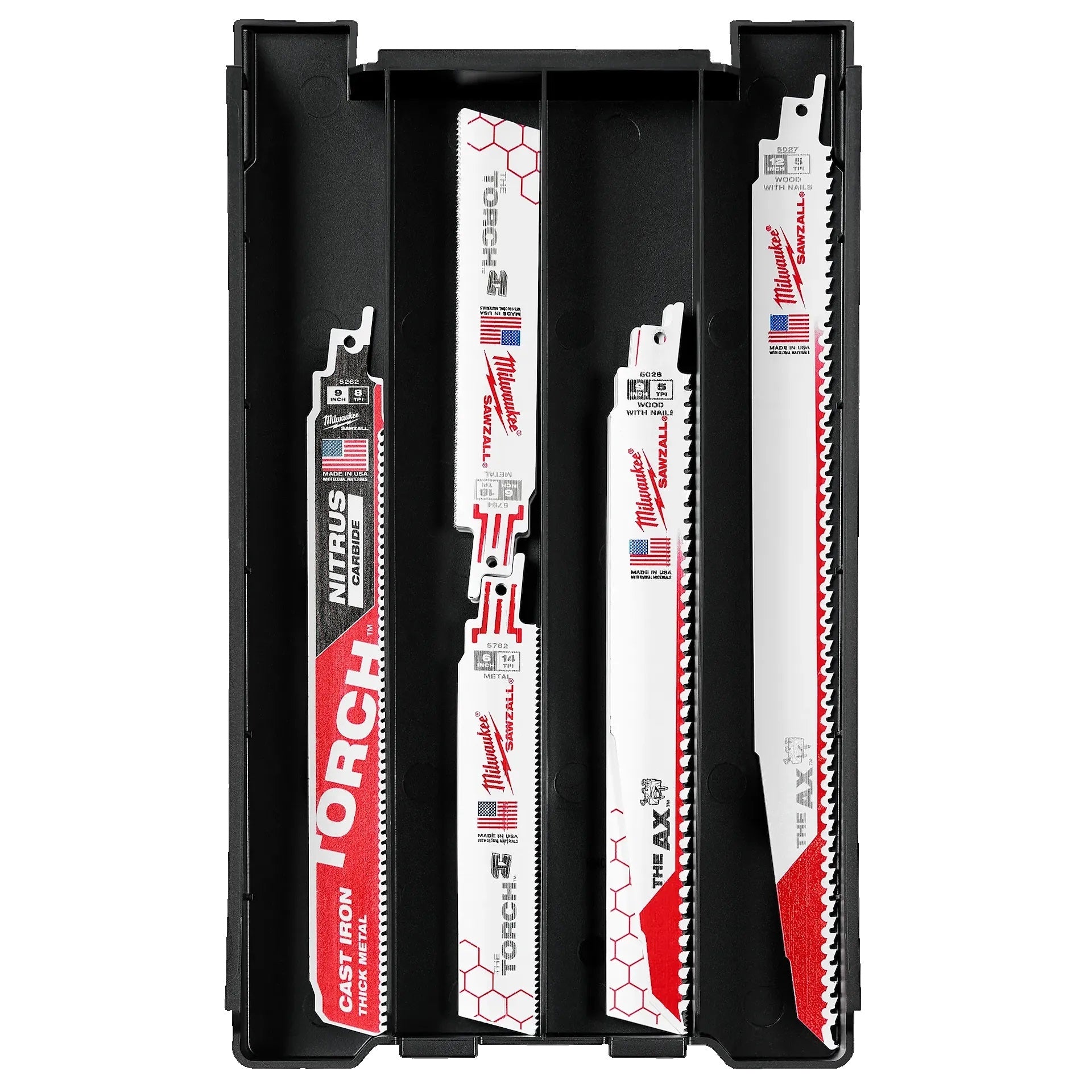 Milwaukee 49-22-5640 Packout Sawzall Blade Set 22Pc
