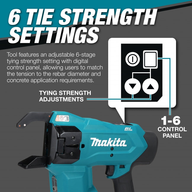 40V Max XGT Brushless Rebar
  Tying Tool Kit (2 x 2.5 Ah)