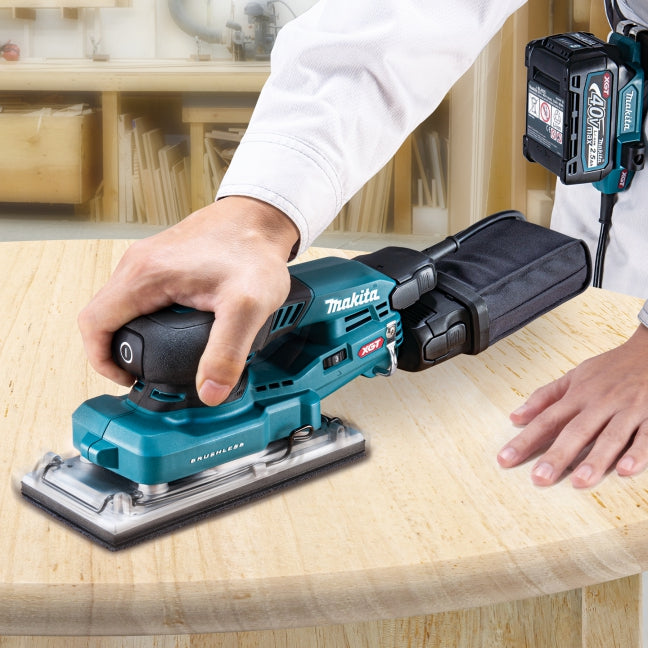 MAKITA
  BO007CGZ 40V Max XGT BL 1/3 Sheet Finishing Sander, w/AWS, Tool Only