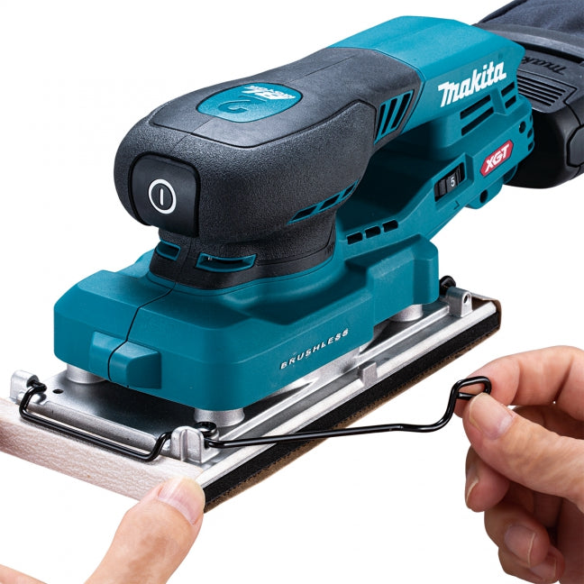 MAKITA
  BO007CGZ 40V Max XGT BL 1/3 Sheet Finishing Sander, w/AWS, Tool Only