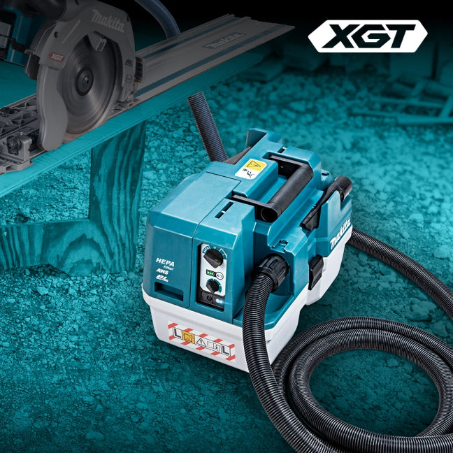 MAKITA
  VC013GLZ01 40V Max XGT BL 7.5 L Wet/Dry Vacuum Cleaner, w/AWS, Tool Only
