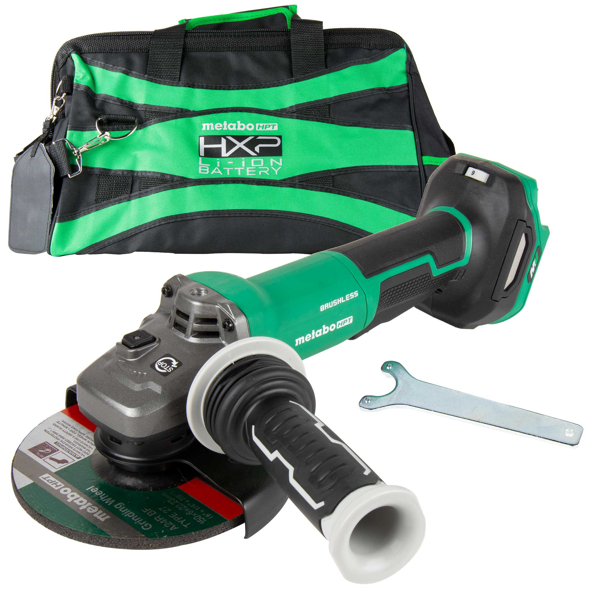 METABO HPT G3615DVFQ6M  36V Vs Grinder, Paddle, Bare 4-1/2 in.-6 in.