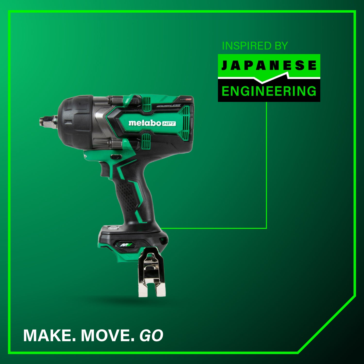 METABO HPT WR36DGQ4M 36V Mv Impact Wrench Bare 1/2 in.(1033/1475)