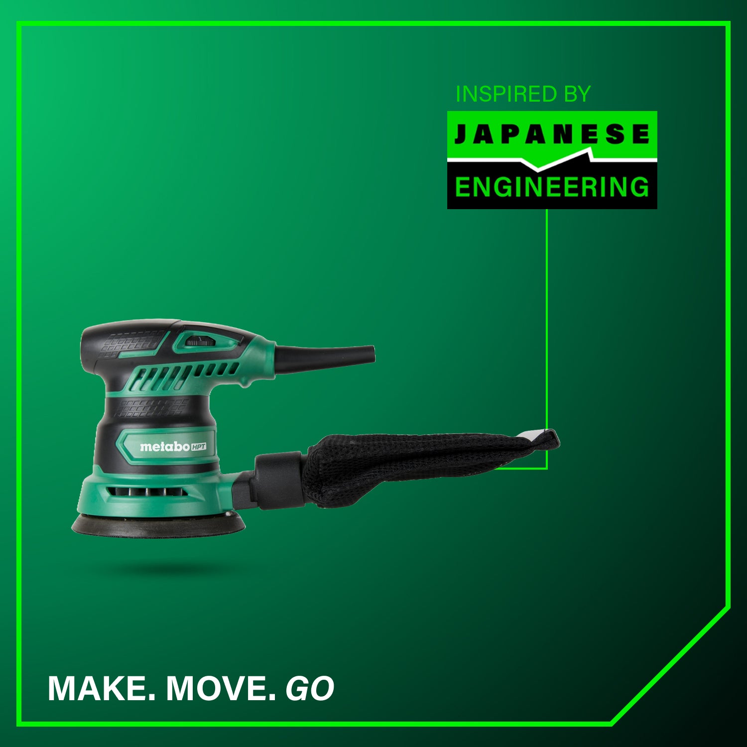 Metabo HPT SV13YSTM 5 Inch Variable Speed Random Orbit Finishing Sander