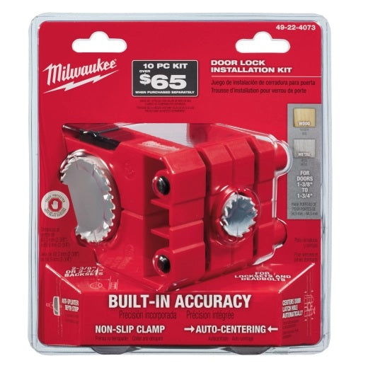 MILWAUKEE 49-22-4073 HOLE DOZER™ Door Lock Installation Hole Saw Kit