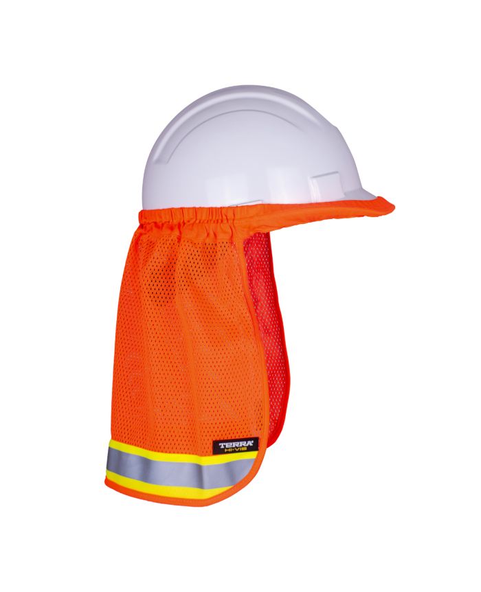 TERRA 116623 Hi-Vis Sun Shade For Hard Hat