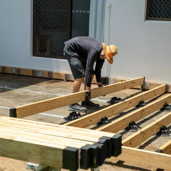 Tuffblock 12 in. x 12 in. x 3.5 in. Foundation Deck Block