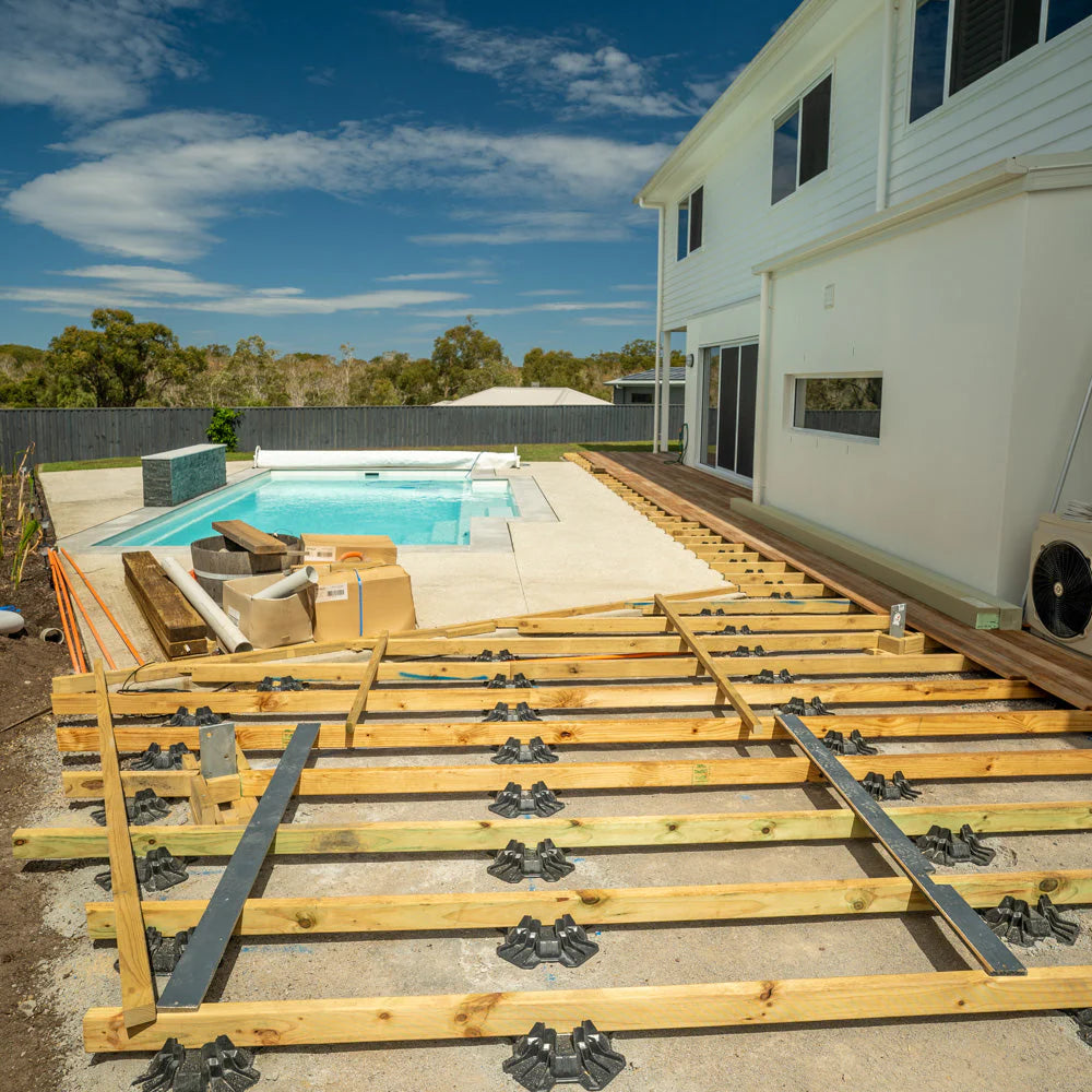 Tuffblock 12 in. x 12 in. x 3.5 in. Foundation Deck Block