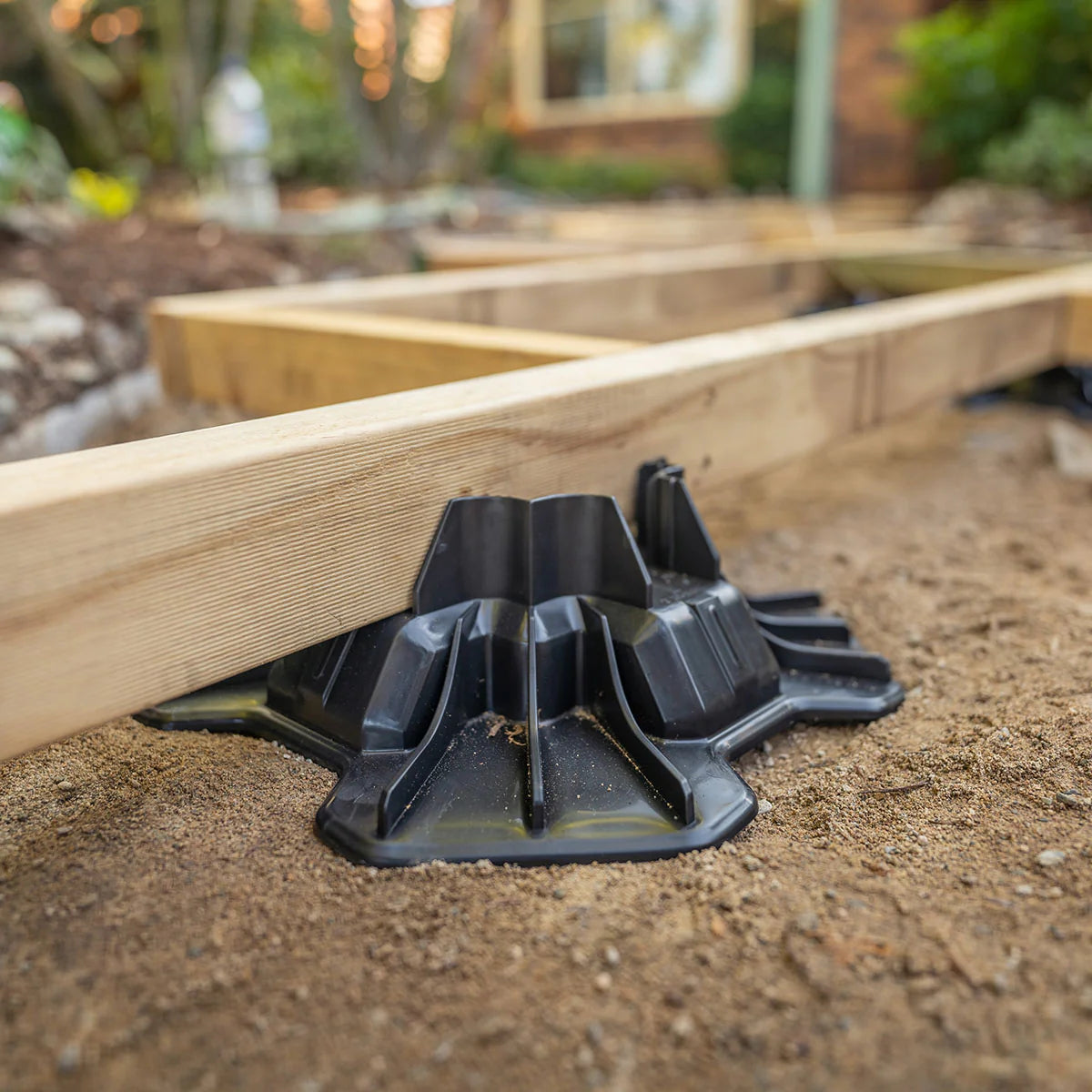 Tuffblock 12 in. x 12 in. x 3.5 in. Foundation Deck Block