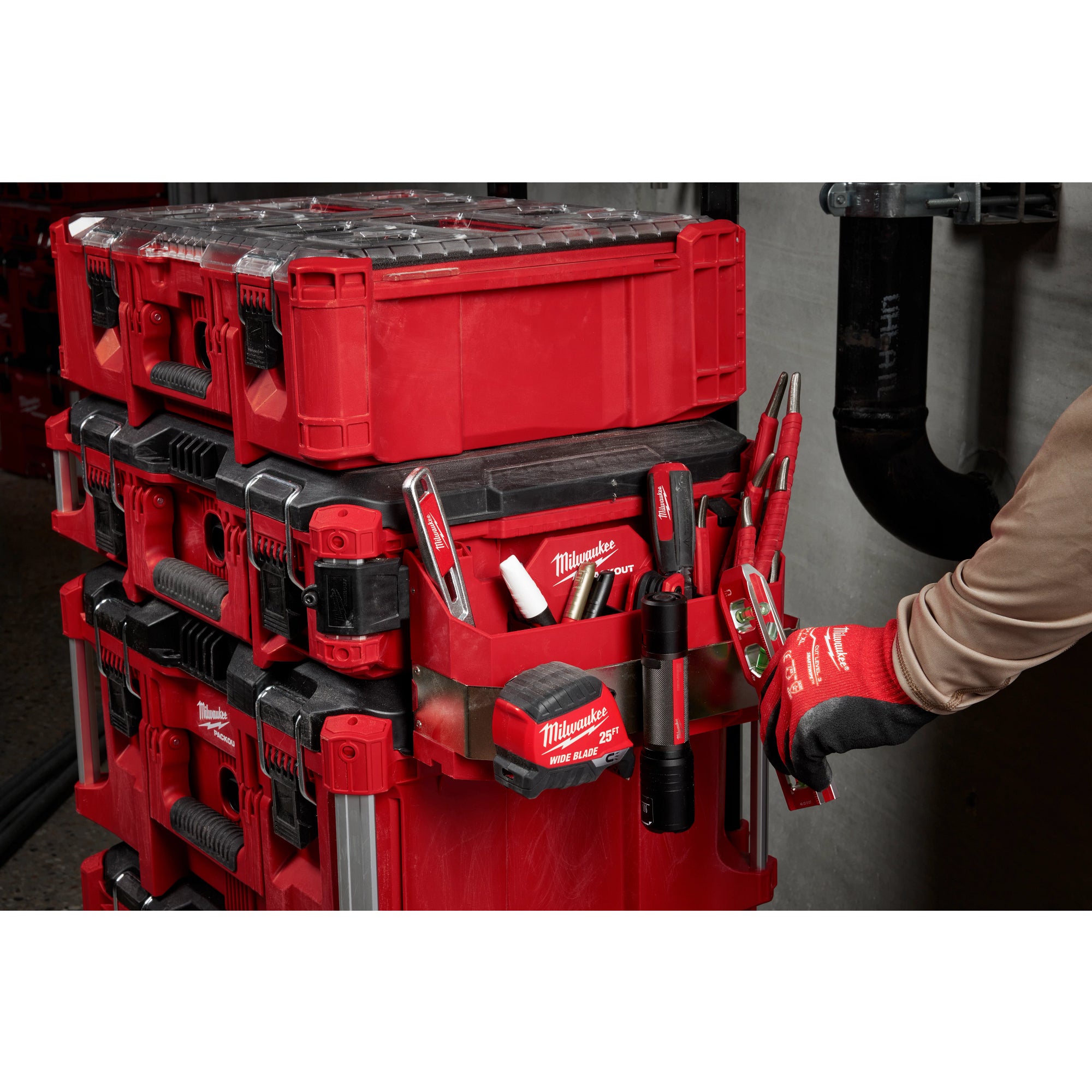 Milwaukee 48-22-8602 Packout Tool Box Caddy Attachment