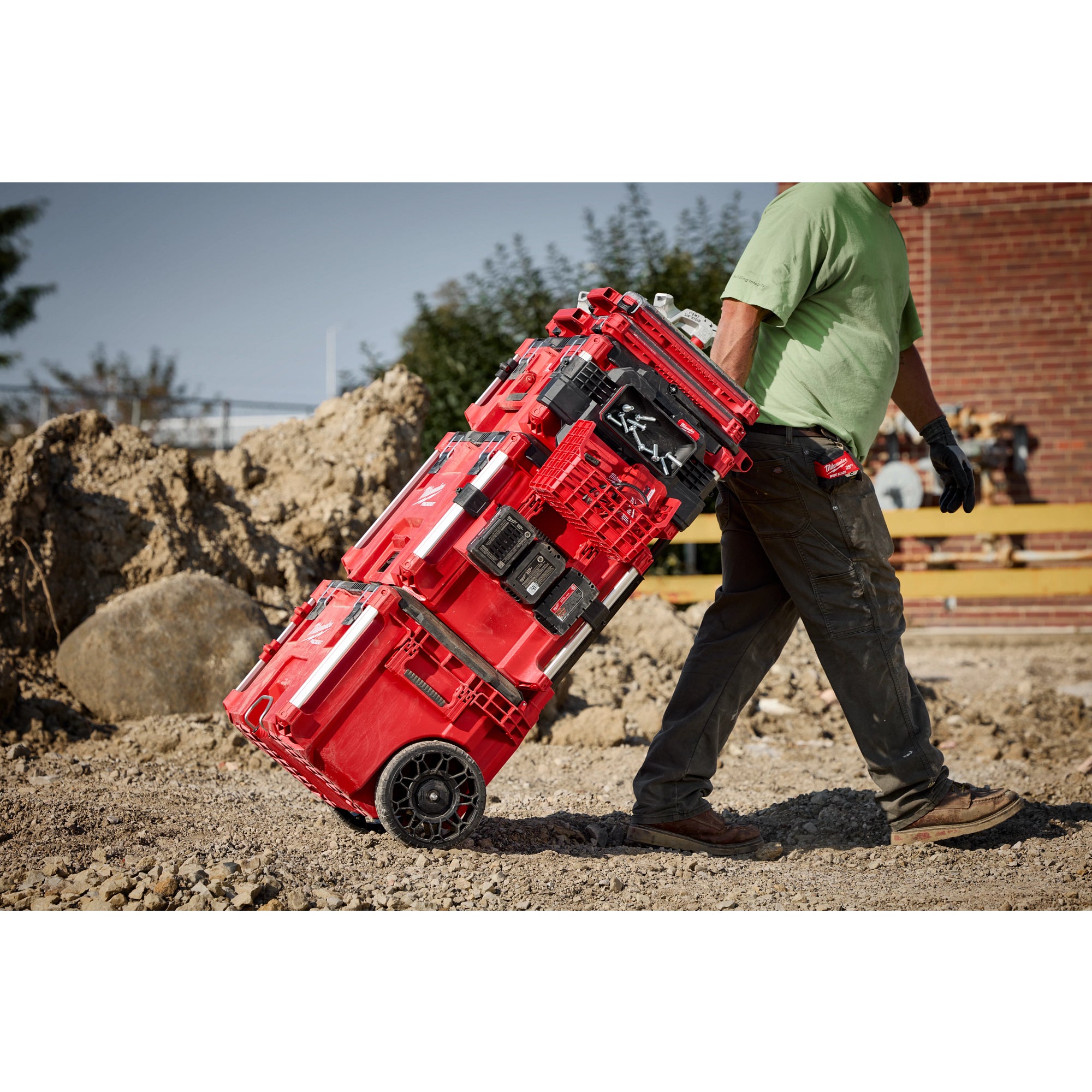 Milwaukee 48-22-8603 Packout Tool Box M18 Battery Attachment
