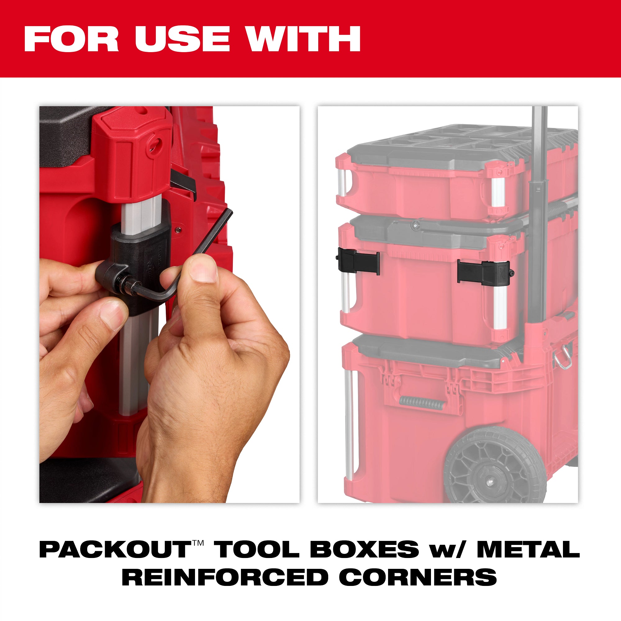 Milwaukee 48-22-8603 Packout Tool Box M18 Battery Attachment
