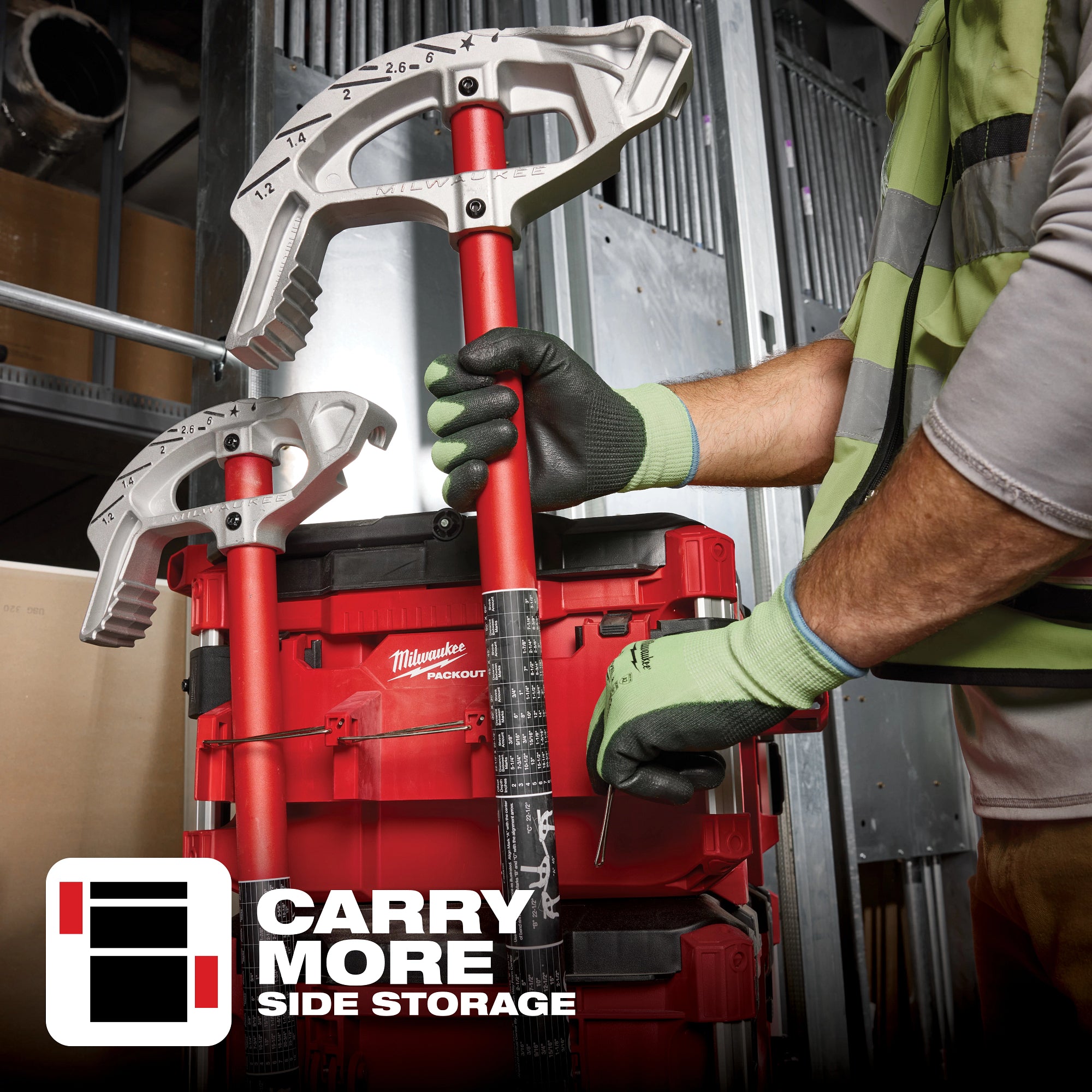 Milwaukee 48-22-8607 Packout Tool Box Long Tool Holder Attachment